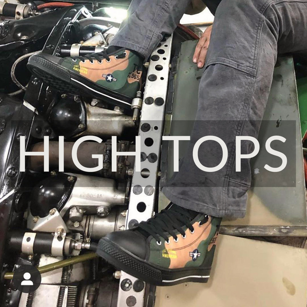 High Top Canvas Shoes