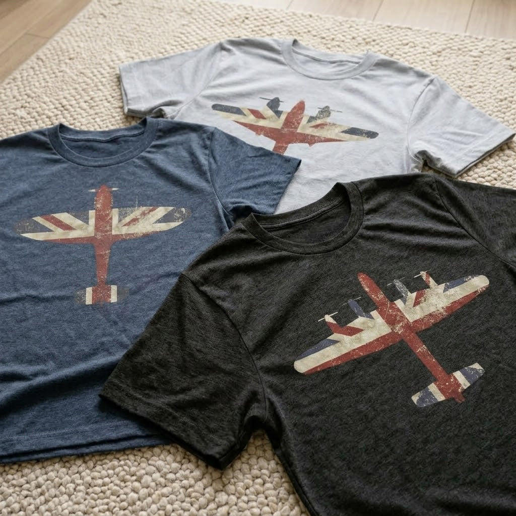 Union Jack Aircraft T-Shirts (All)