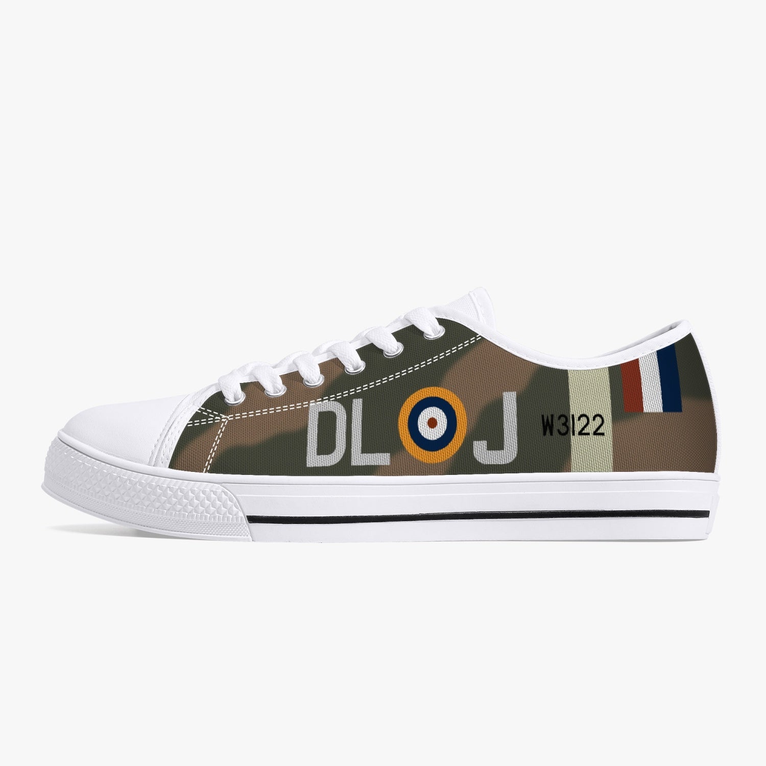Spitfire "DL-J" Low Top Canvas Shoes - I Love a Hangar
