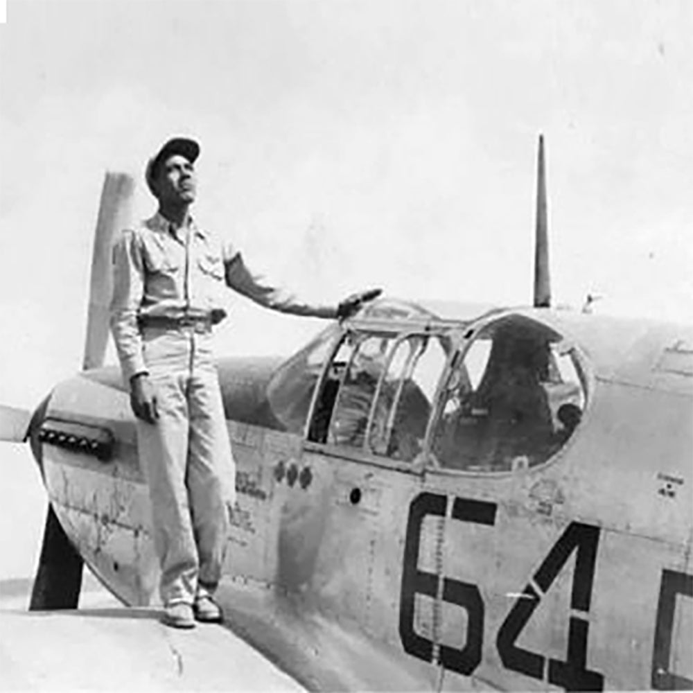 P-51 "Joedebelle" Low Top Canvas Shoes - I Love a Hangar