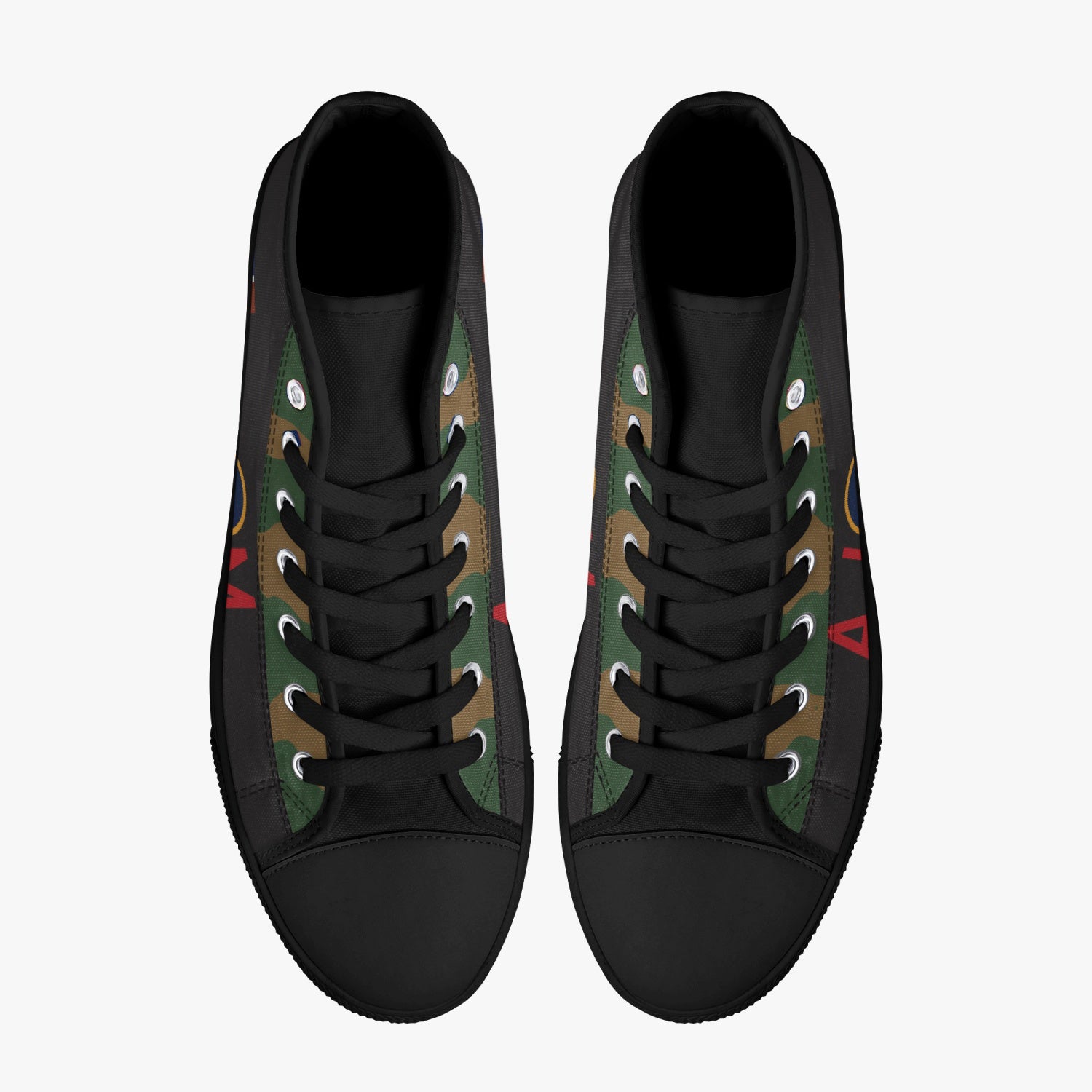 Lancaster "AJ-M" High Top Canvas Shoes - I Love a Hangar