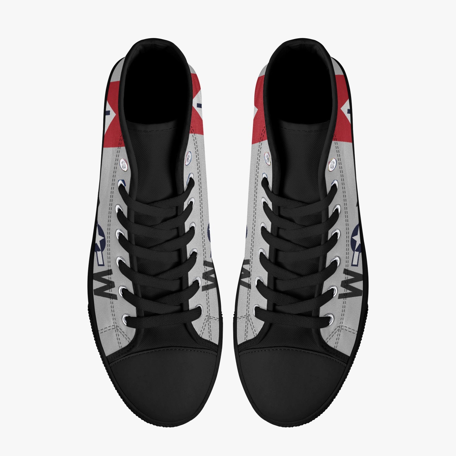 B-17 "VP-W" (229761) High Top Canvas Shoes - I Love a Hangar