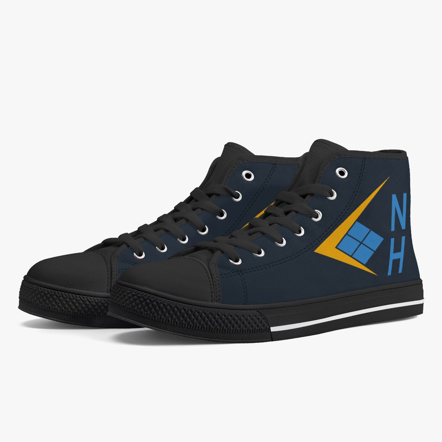 VFA-146 "Blue Diamonds" High Top Canvas Shoes - I Love a Hangar