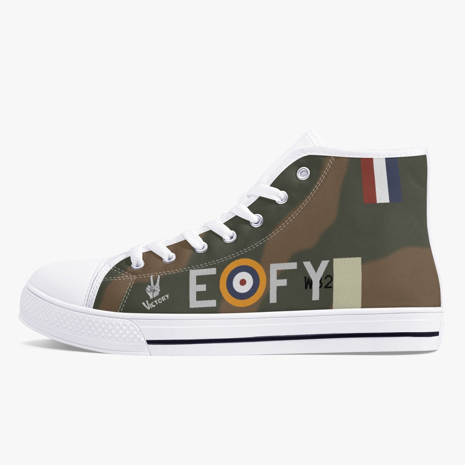 Spitfire "FY-E" High Top Canvas Shoes - I Love a Hangar