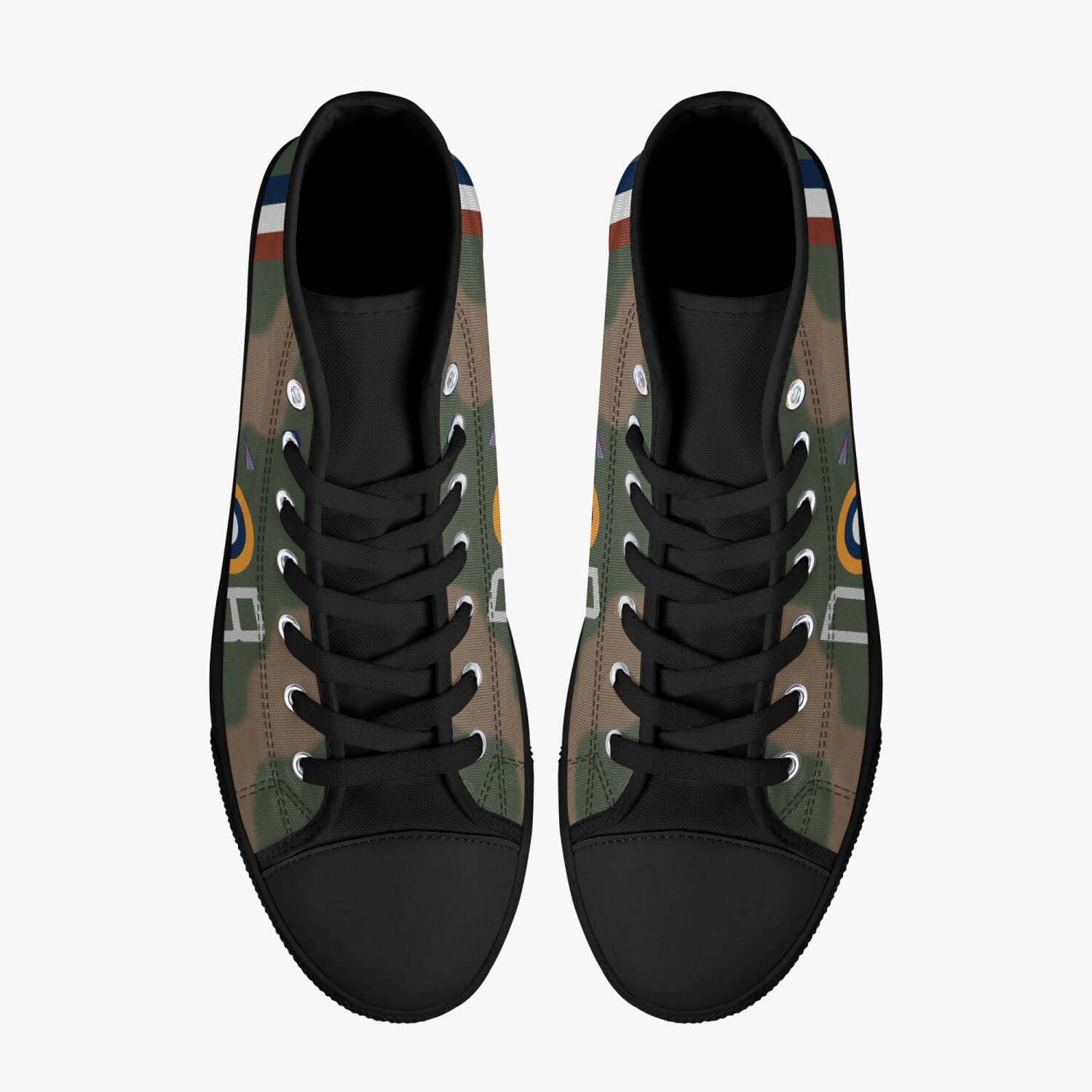Spitfire "D-B" High Top Canvas Shoes - I Love a Hangar