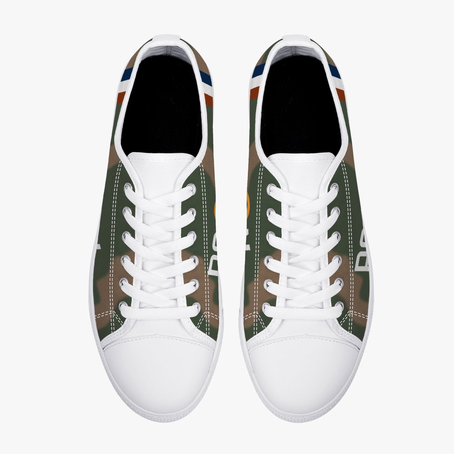Blenheim "BQ-N" (L1514) Low Top Canvas Shoes - I Love a Hangar