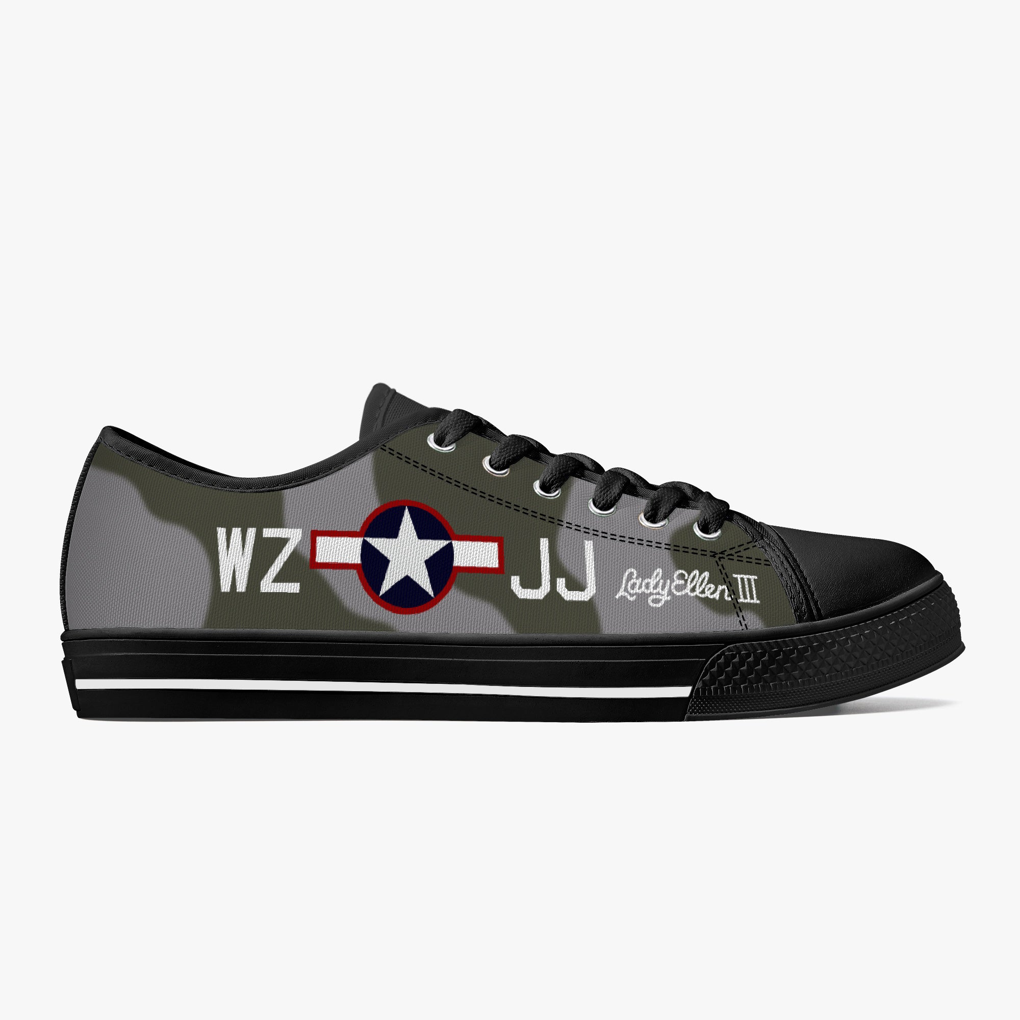 Spitfire "Lady Ellen III" Low Top Canvas Shoes - I Love a Hangar