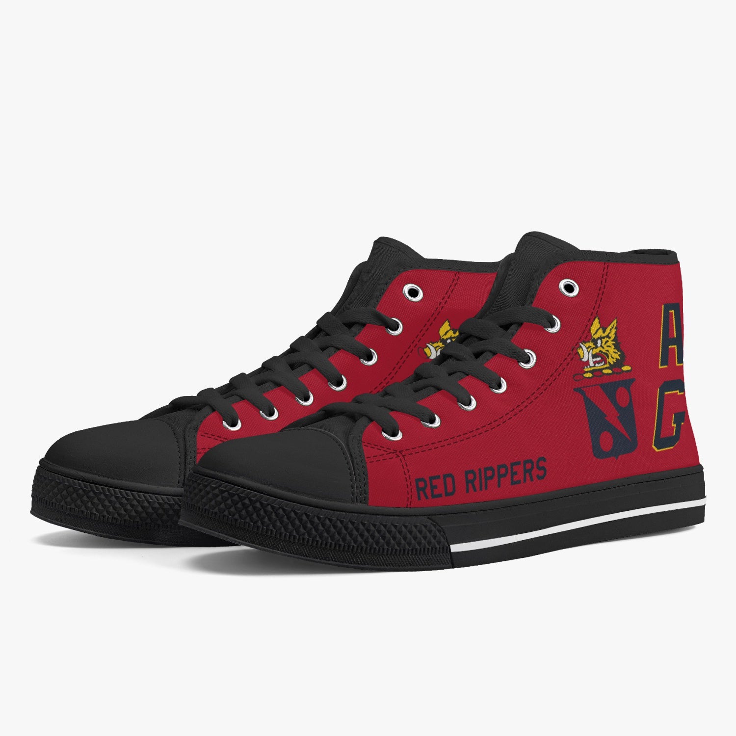 VFA-11 "Red Rippers" High Top Canvas Shoes - I Love a Hangar