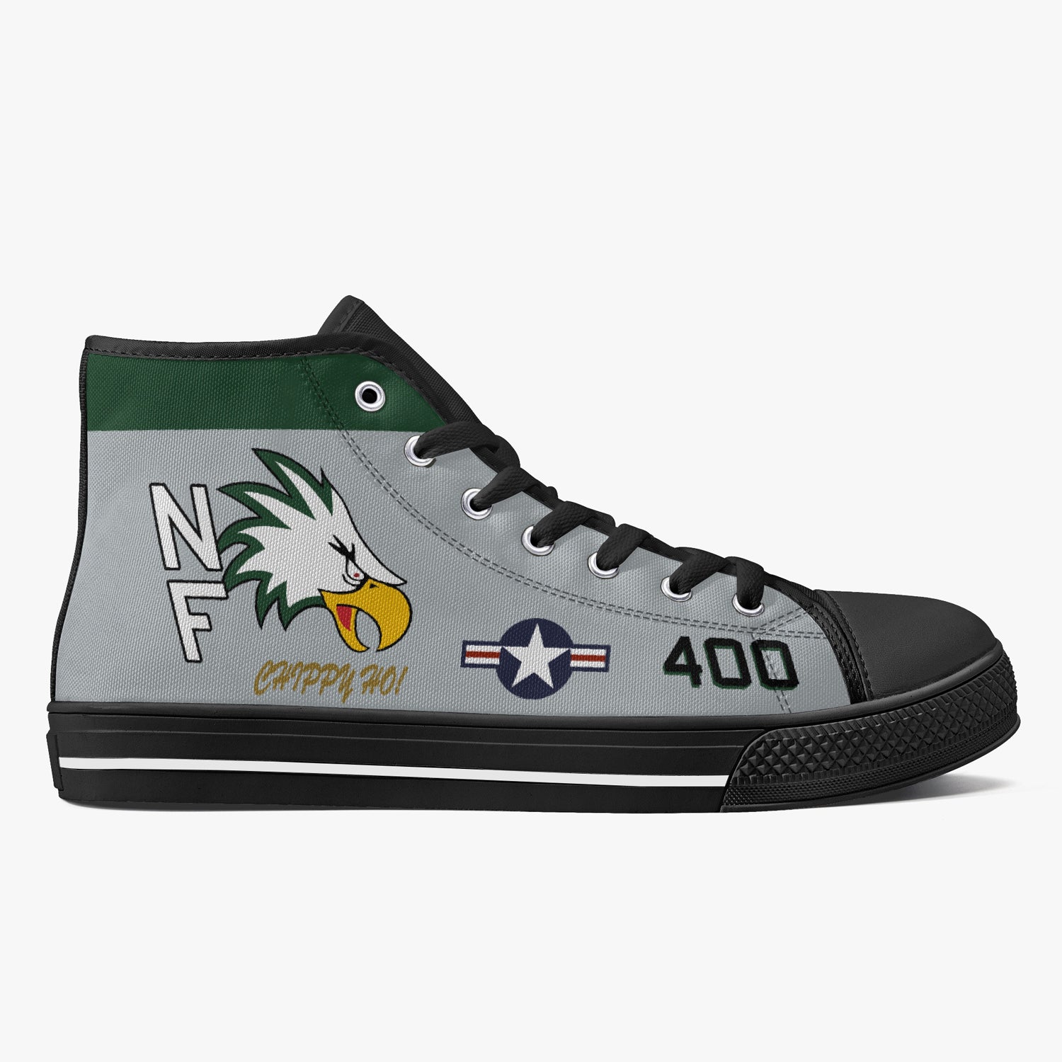 VFA-195 "Dambusters" High Top Canvas Shoes - I Love a Hangar