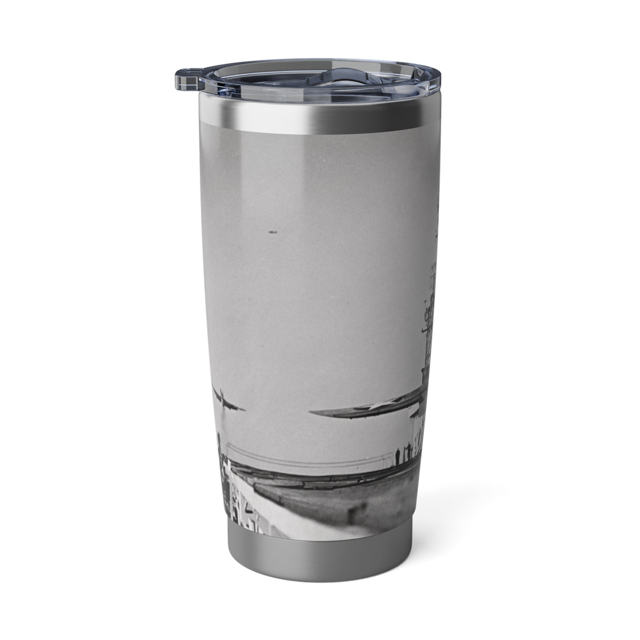 F4U Carrier Landing 20oz (590ml) Stainless Steel Tumbler - I Love a Hangar