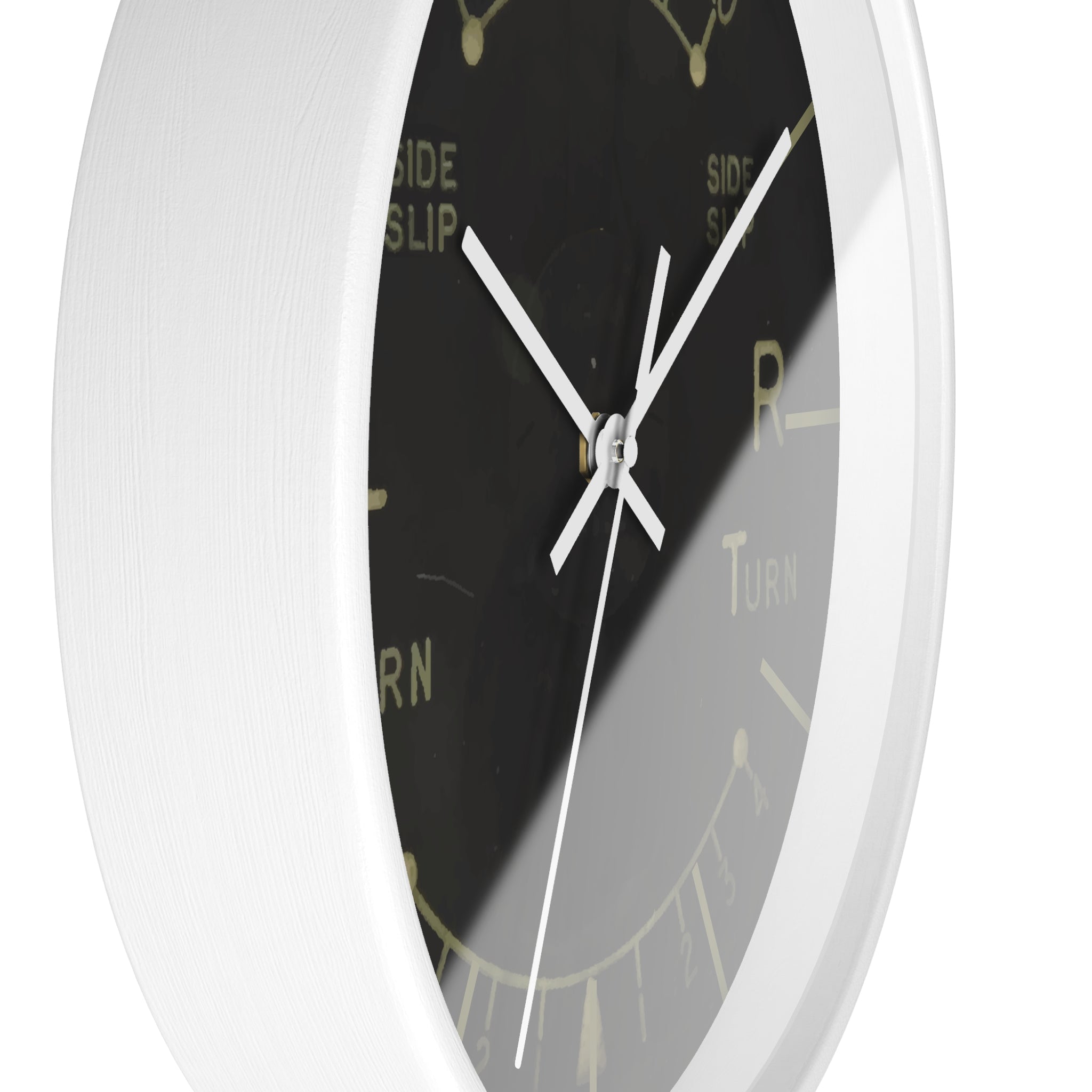 Turn and Slip Indicator Wall Clock - I Love a Hangar