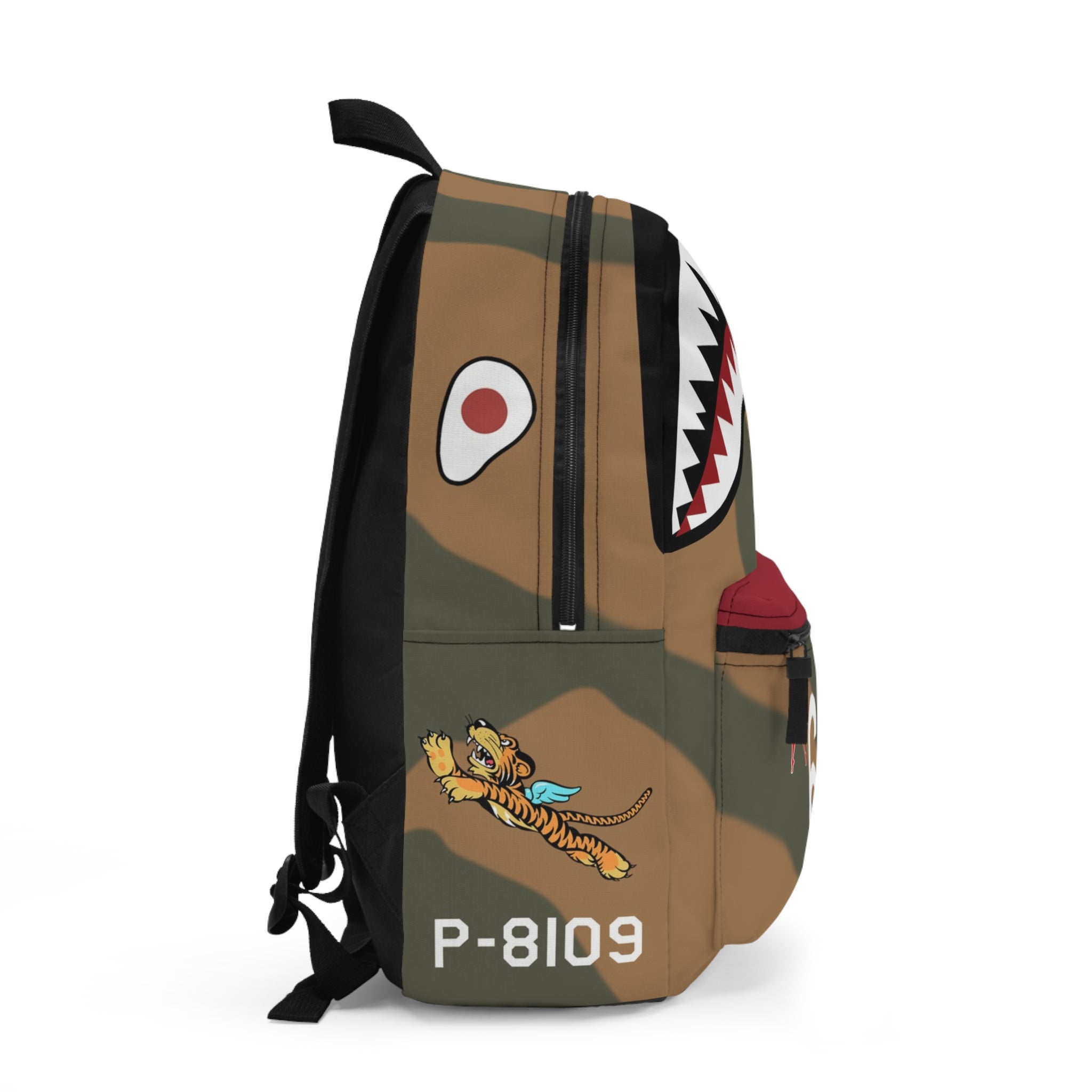 P-40 "White 68" of Charles Older Backpack - I Love a Hangar