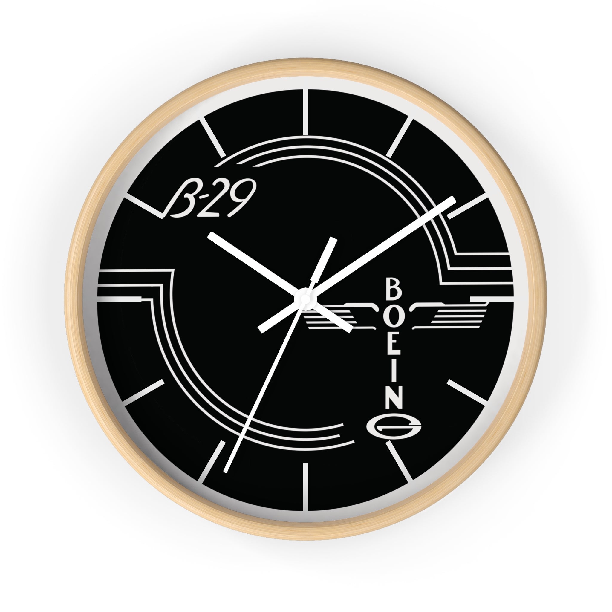 B-29 Yoke Cap Wall Clock - I Love a Hangar