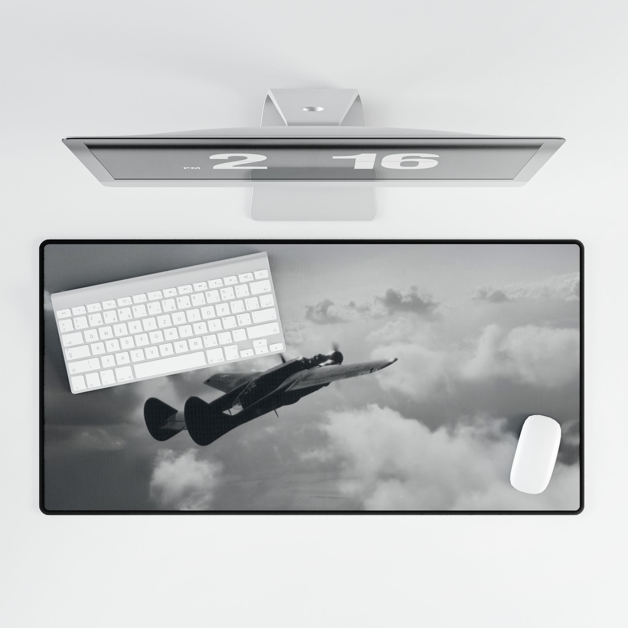 P-61 Black Widow Desk Mat - I Love a Hangar
