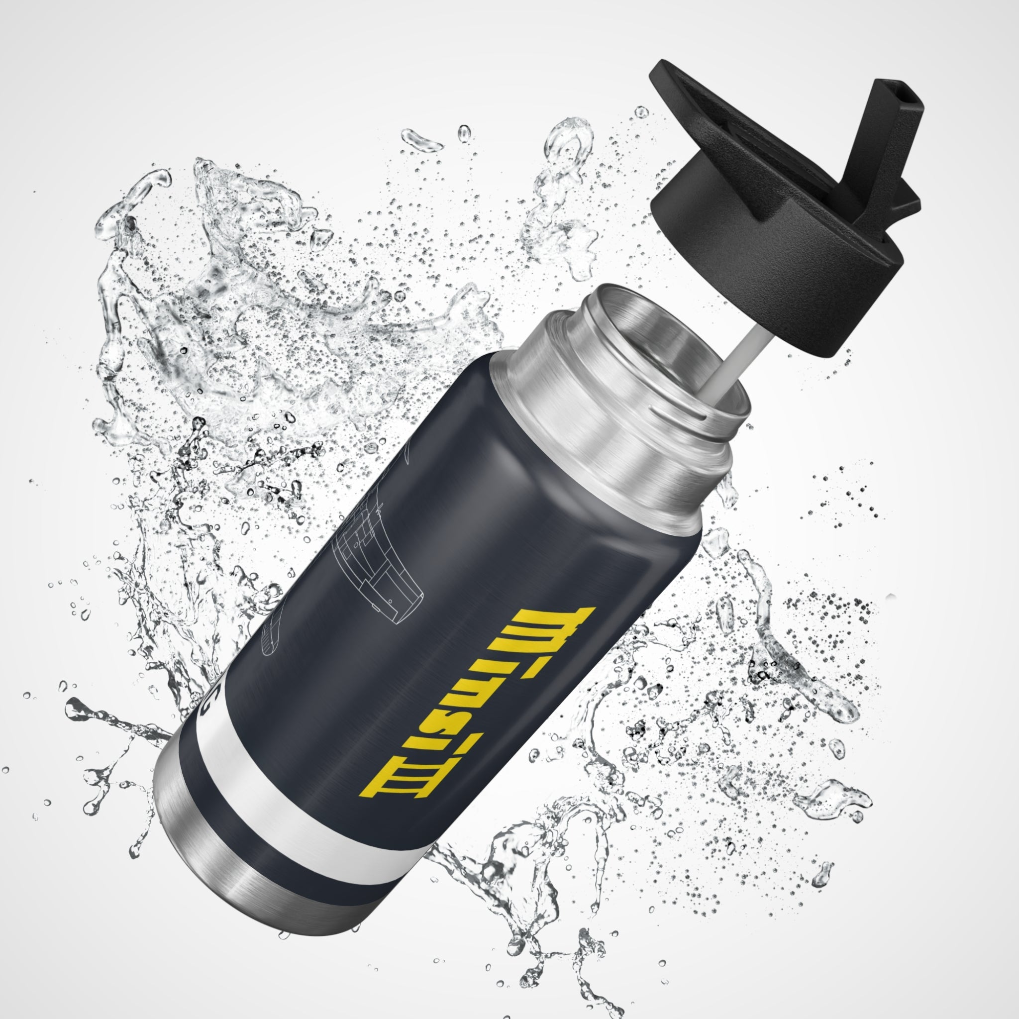 F6F Hellcat "Minsi III" Inspired Tumbler, 32oz (950ml) - I Love a Hangar