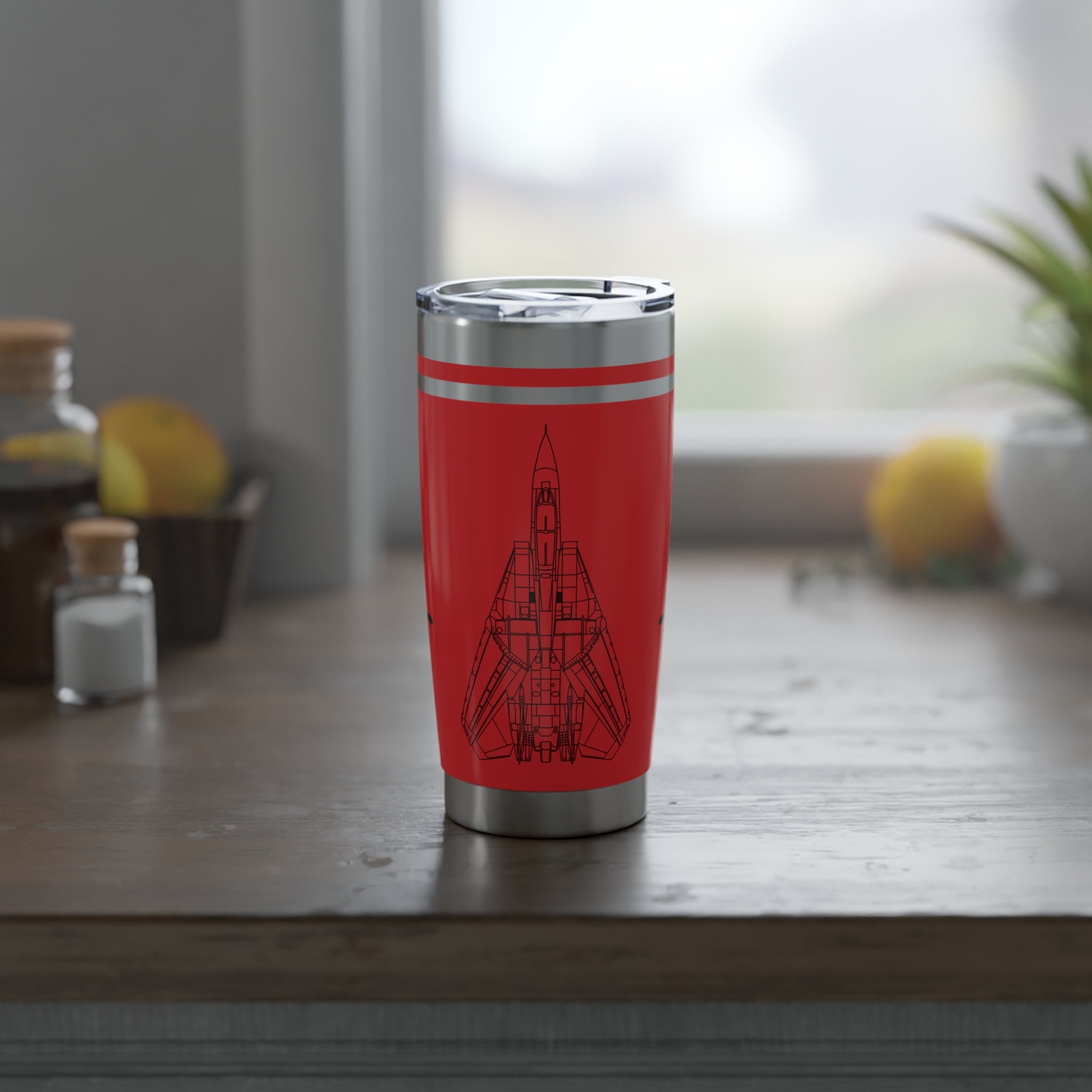 VF-31 "Tomcatters" 20oz (590ml) Stainless Steel Tumbler - I Love a Hangar