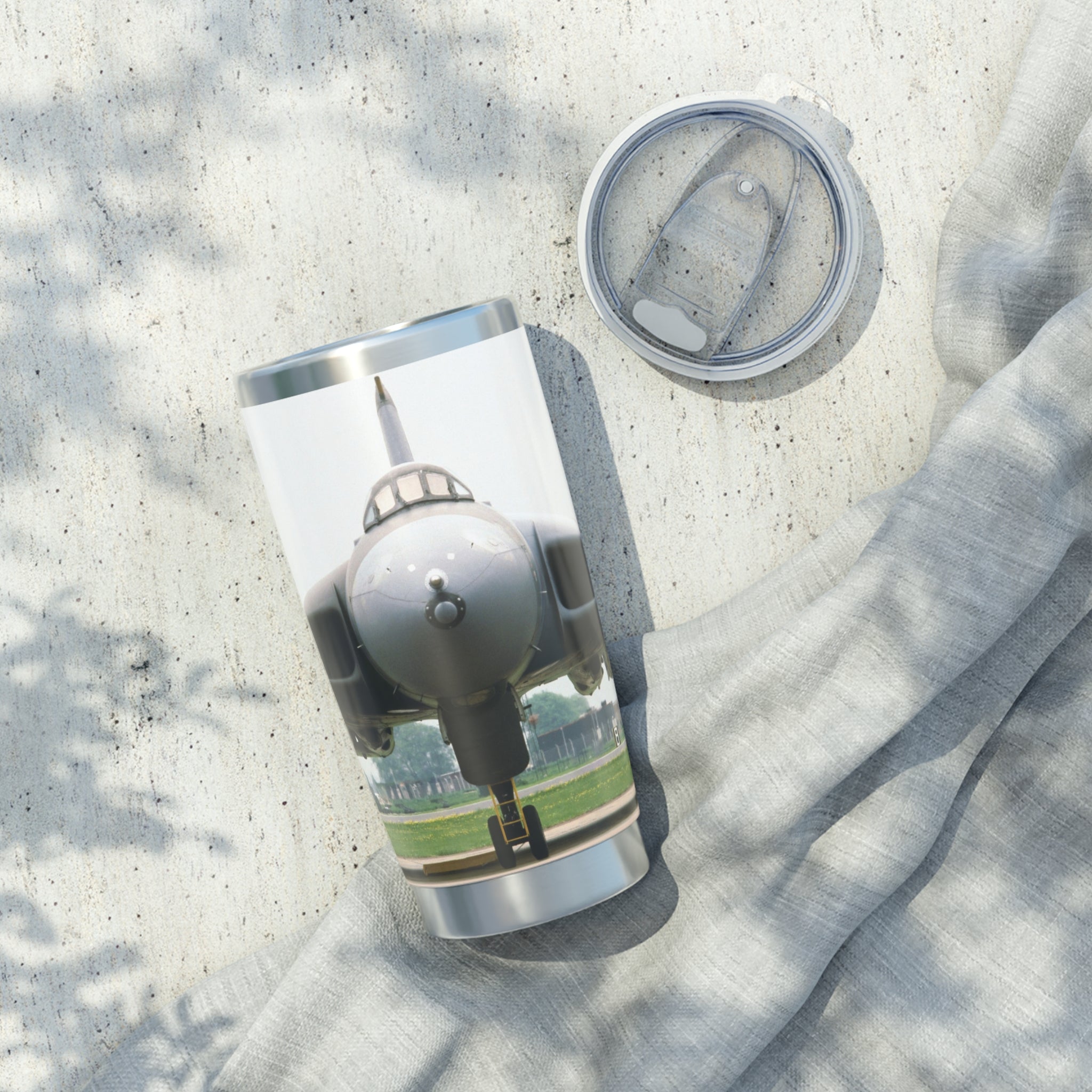 Vulcan Bomber 20oz (590ml) Stainless Steel Tumbler - I Love a Hangar