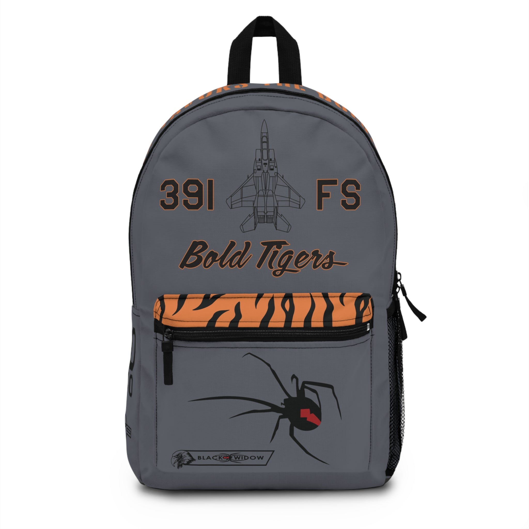 F-15 "Bold Tigers" Backpack - Black Widow Edition - I Love a Hangar