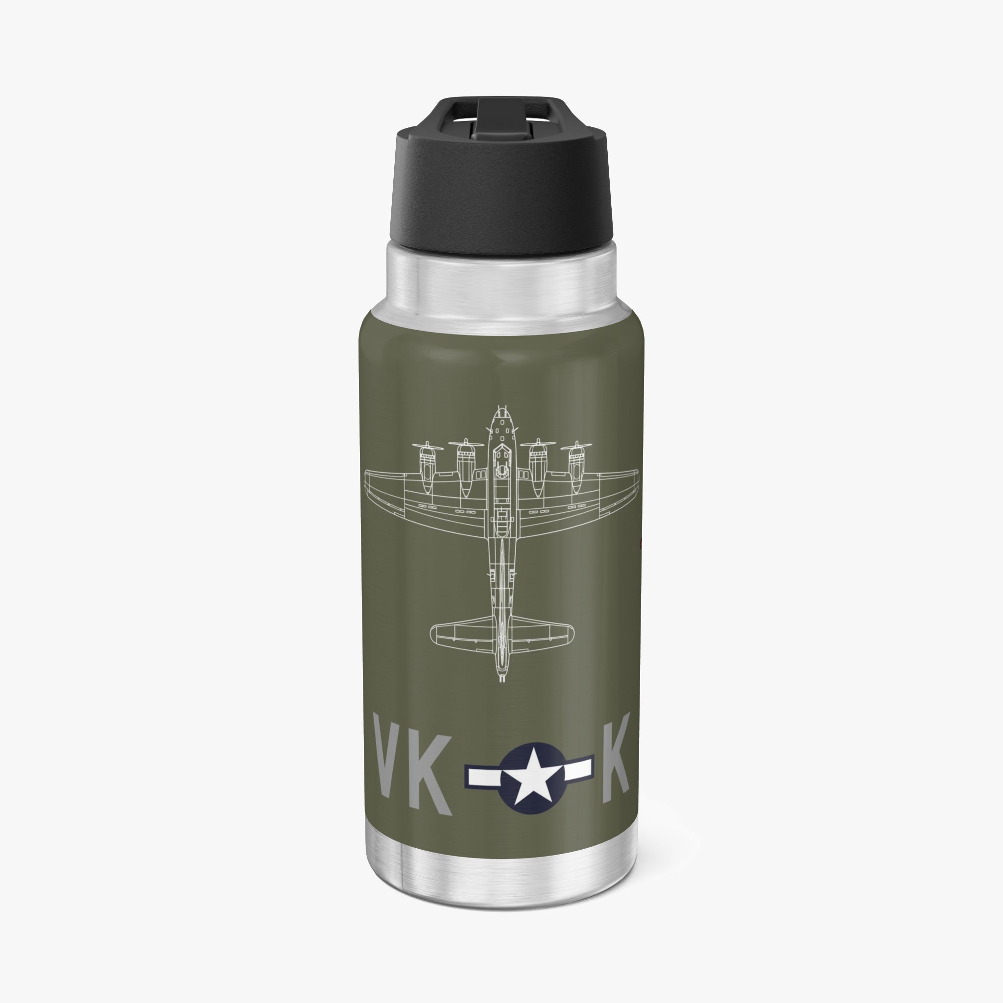B-17 "Meat Hound" Tumbler, 32oz (950ml) - I Love a Hangar