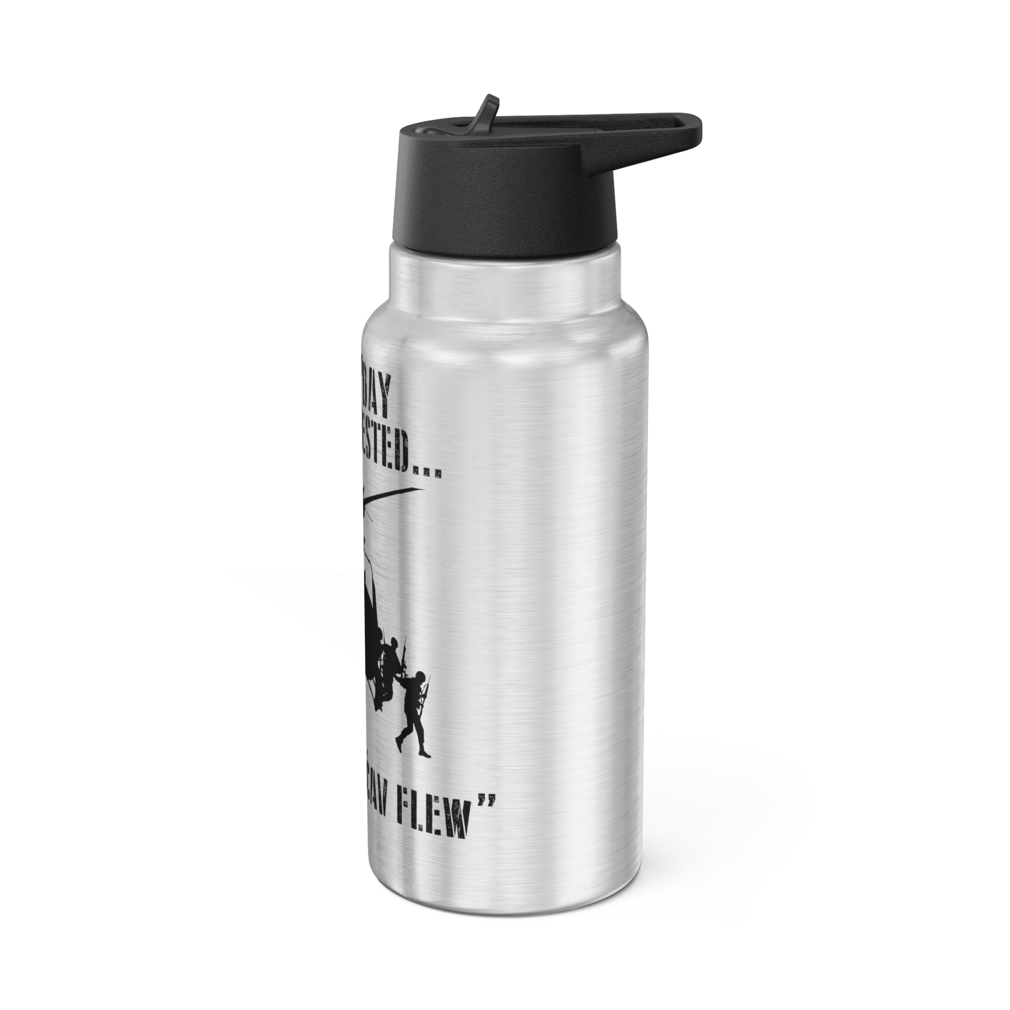 "On the 7th Day the Lord rested, but the Cav Flew" Tumbler, 32oz (950ml) - I Love a Hangar