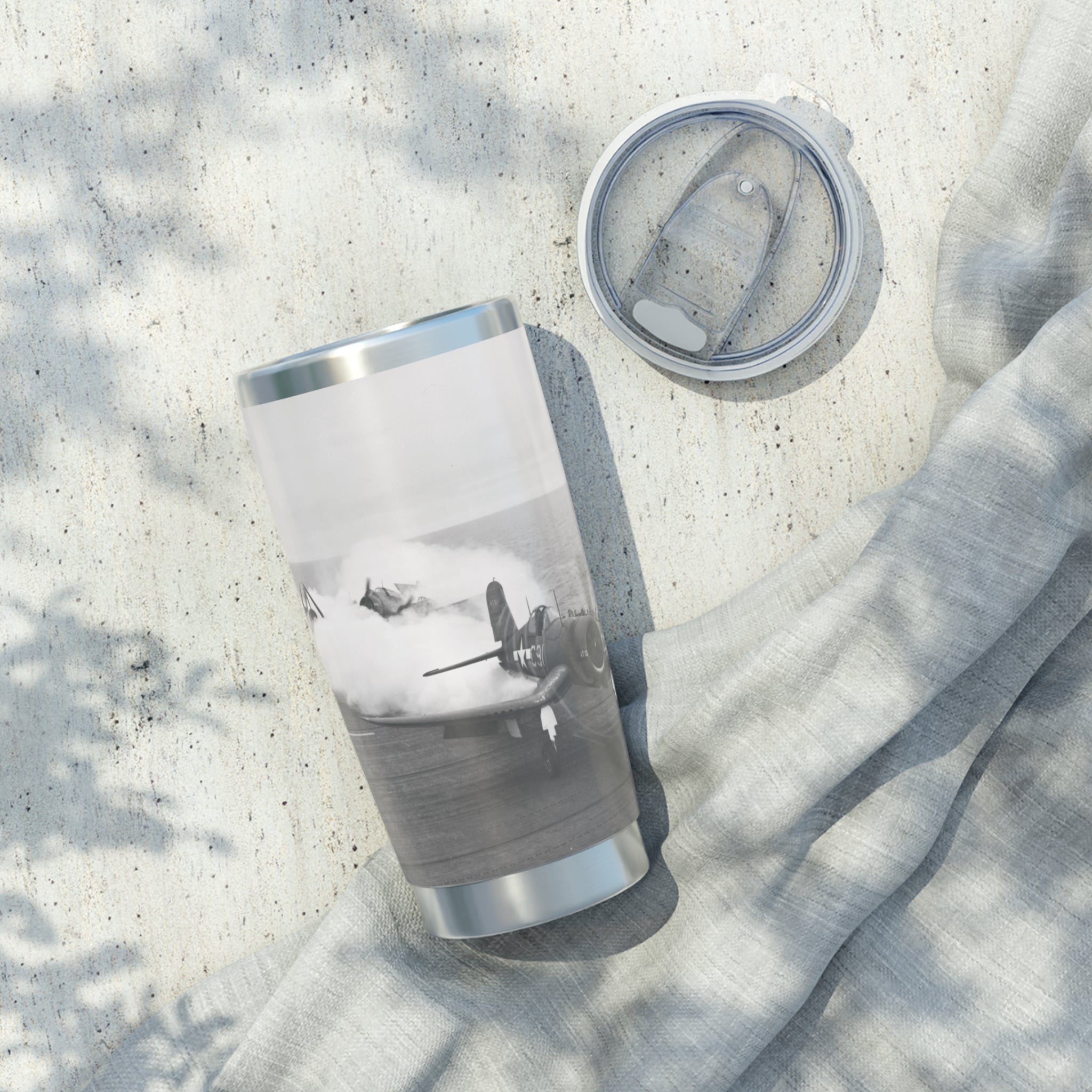 F4U JATO 20oz (590ml) Stainless Steel Tumbler - I Love a Hangar