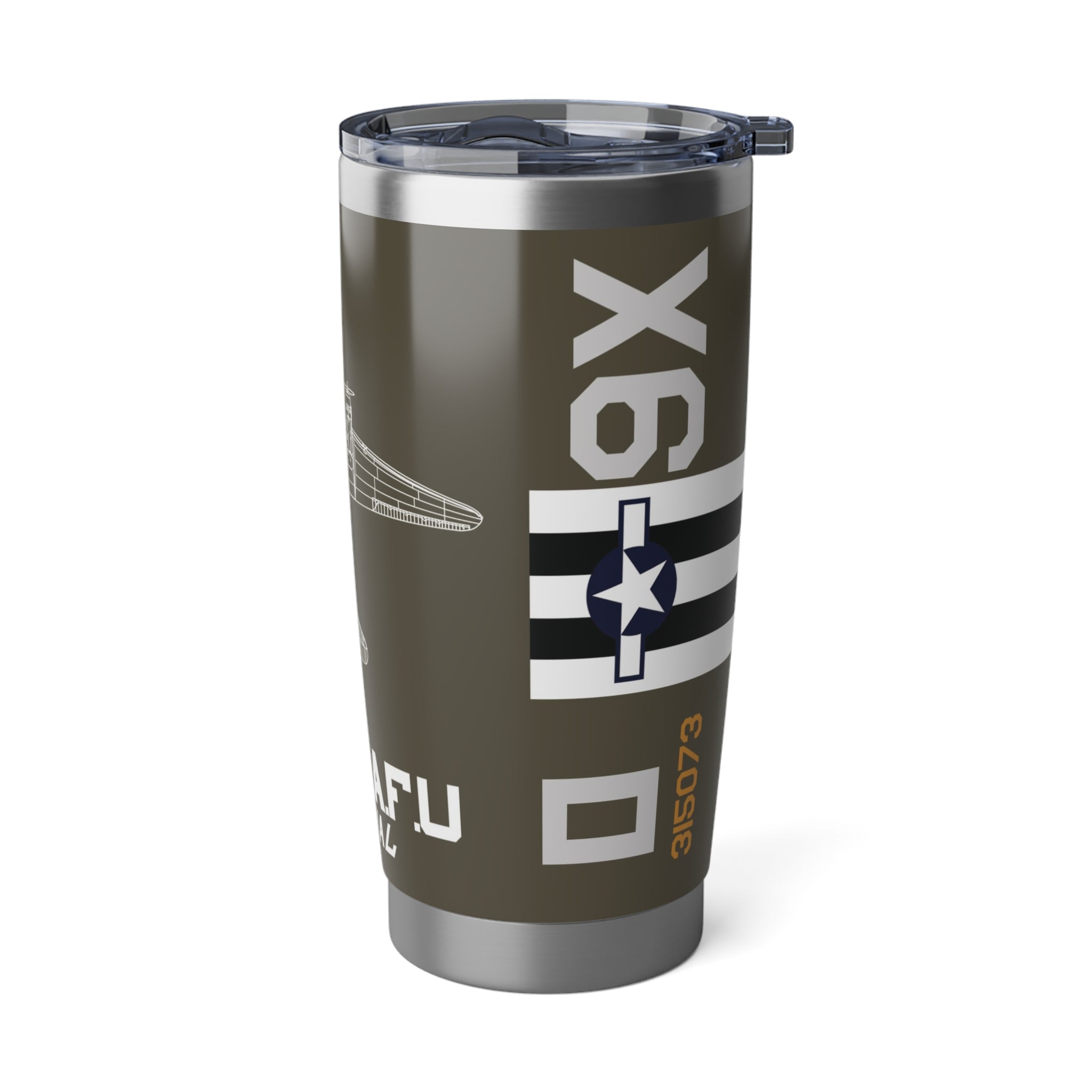 C-47 "The S.N.A.F.U Special" 20oz (590ml) Stainless Steel Tumbler - I Love a Hangar