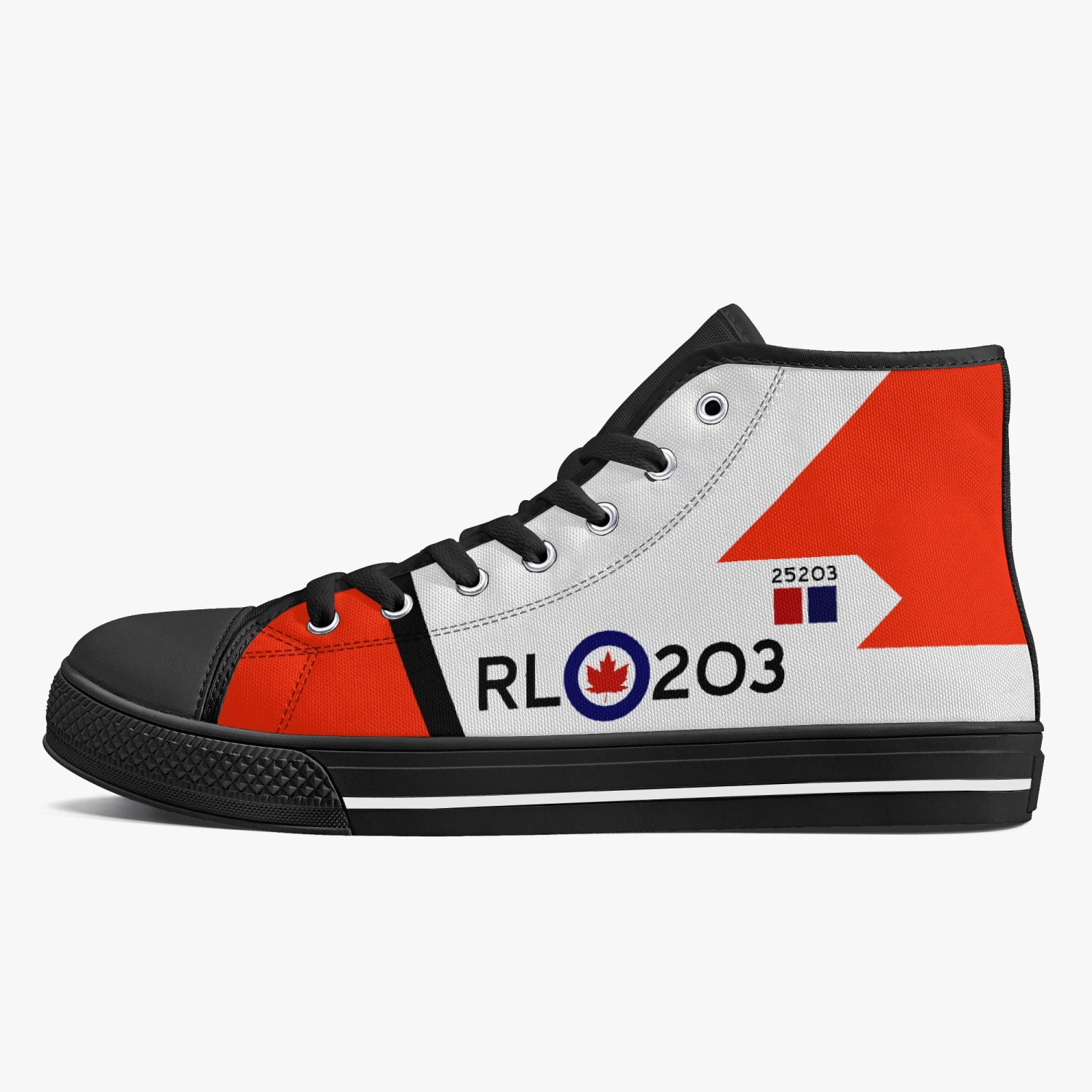 CF-105 "Arrow" (RL-203) High Top Canvas Shoes - I Love a Hangar