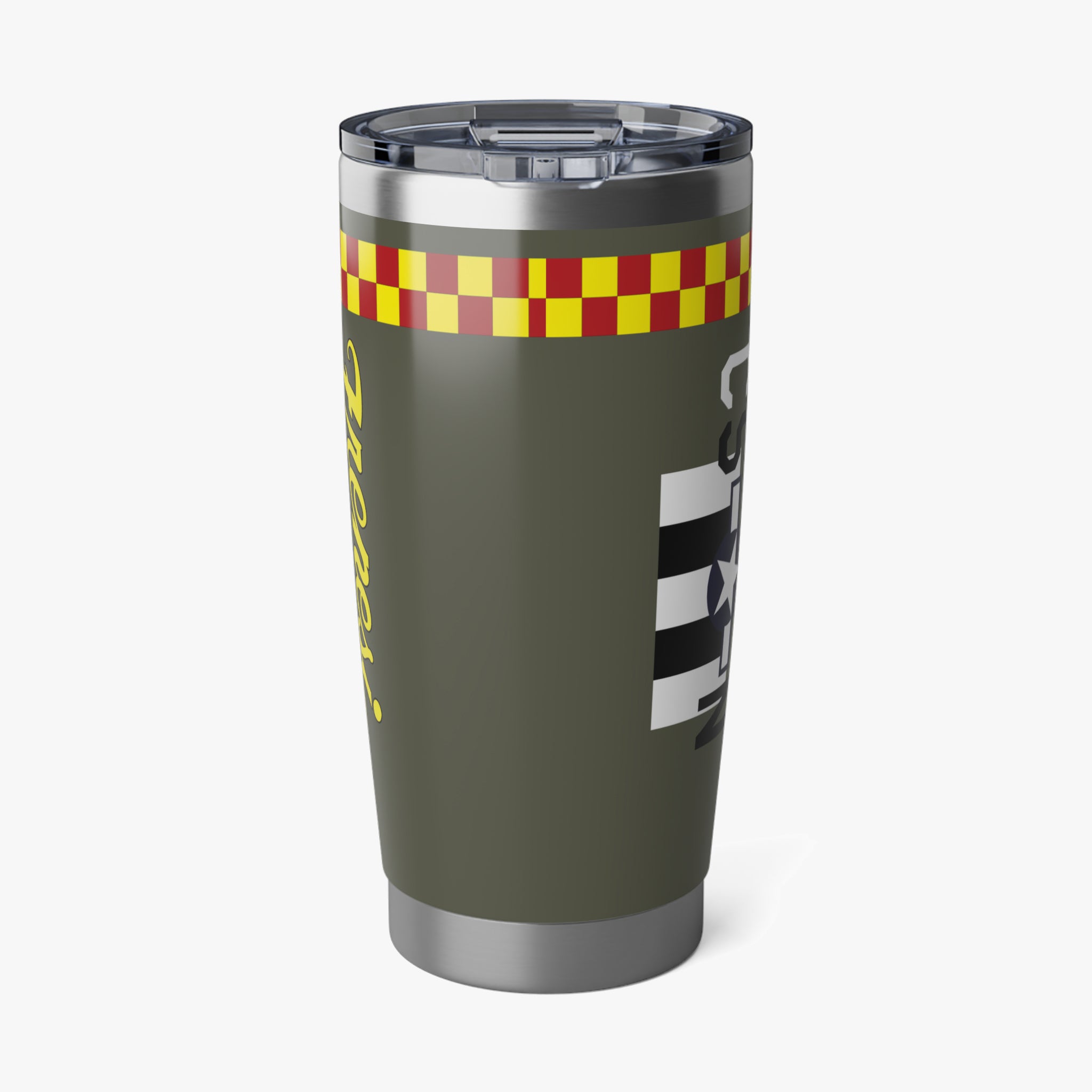 P-51 "Frenesi" Inspired 20oz (590ml) Stainless Steel Tumbler - I Love a Hangar
