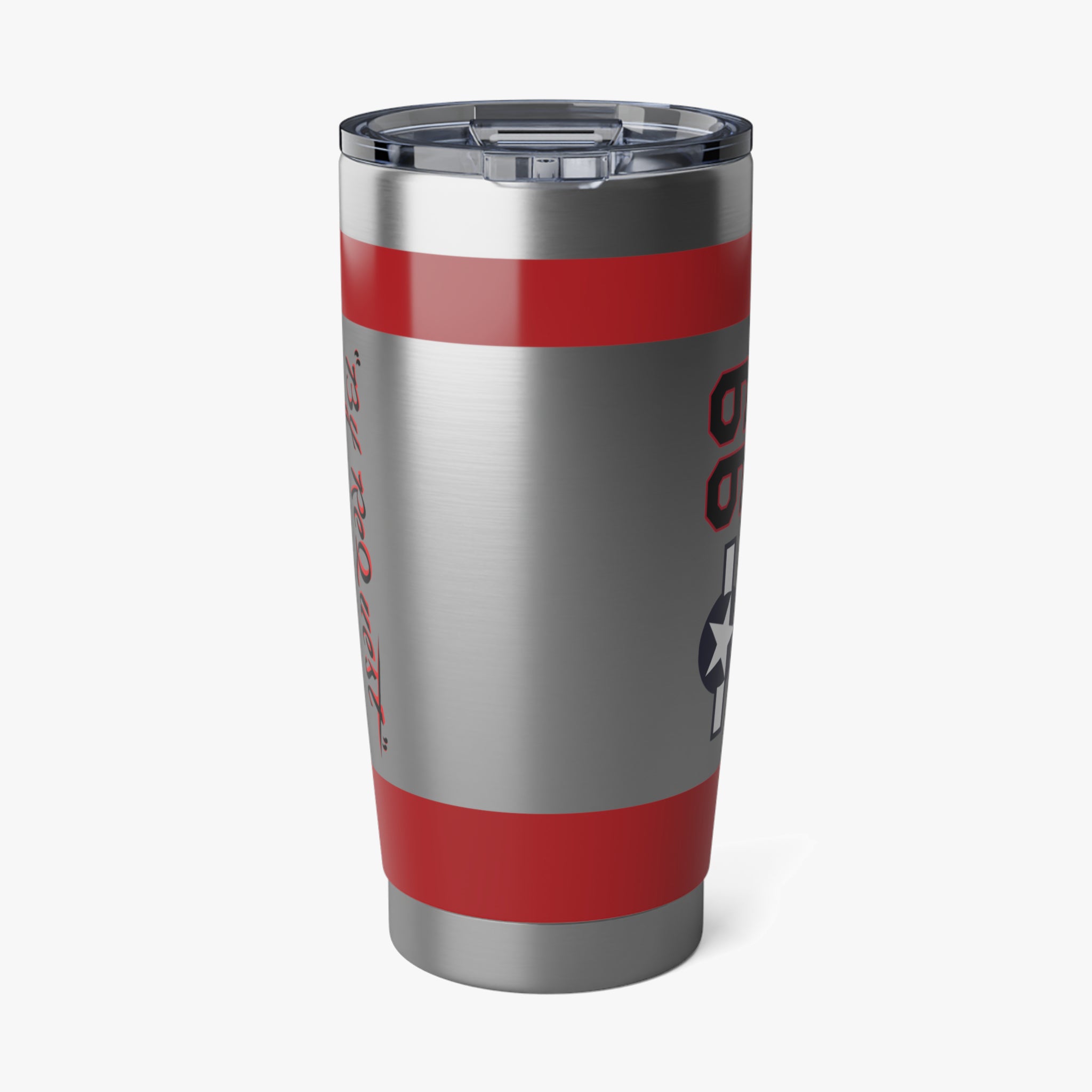 P-51 "By ReQuest" Inspired 20oz (590ml) Stainless Steel Tumbler - I Love a Hangar
