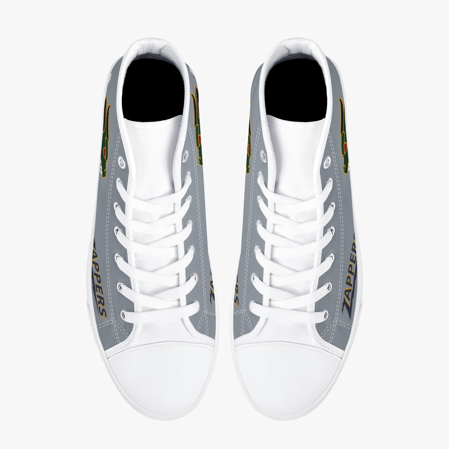 VAQ-130 "Zappers" High Top Canvas Shoes - I Love a Hangar