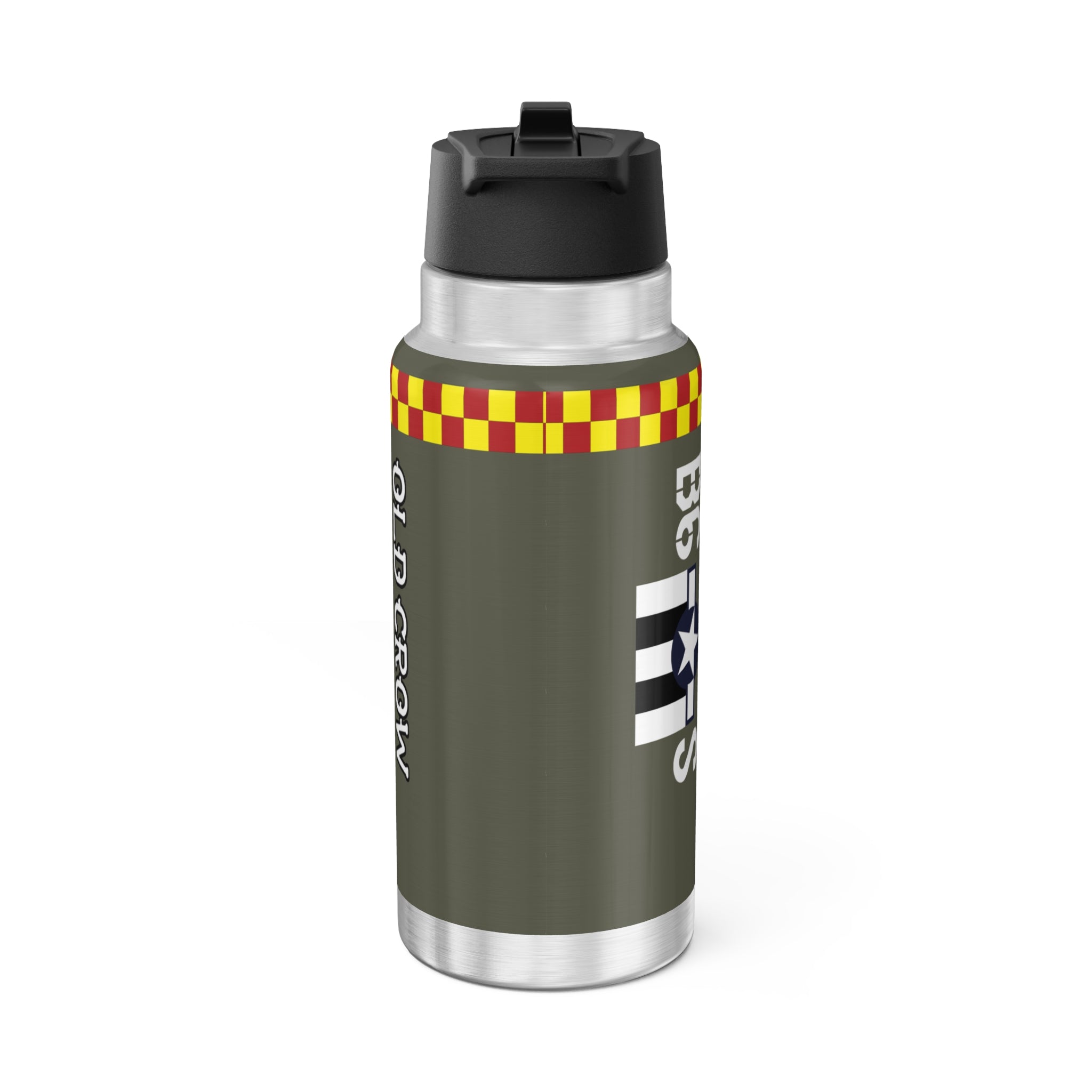P-51 "Old Crow" (Olive Drab) Inspired Tumbler, 32oz (950ml) - I Love a Hangar