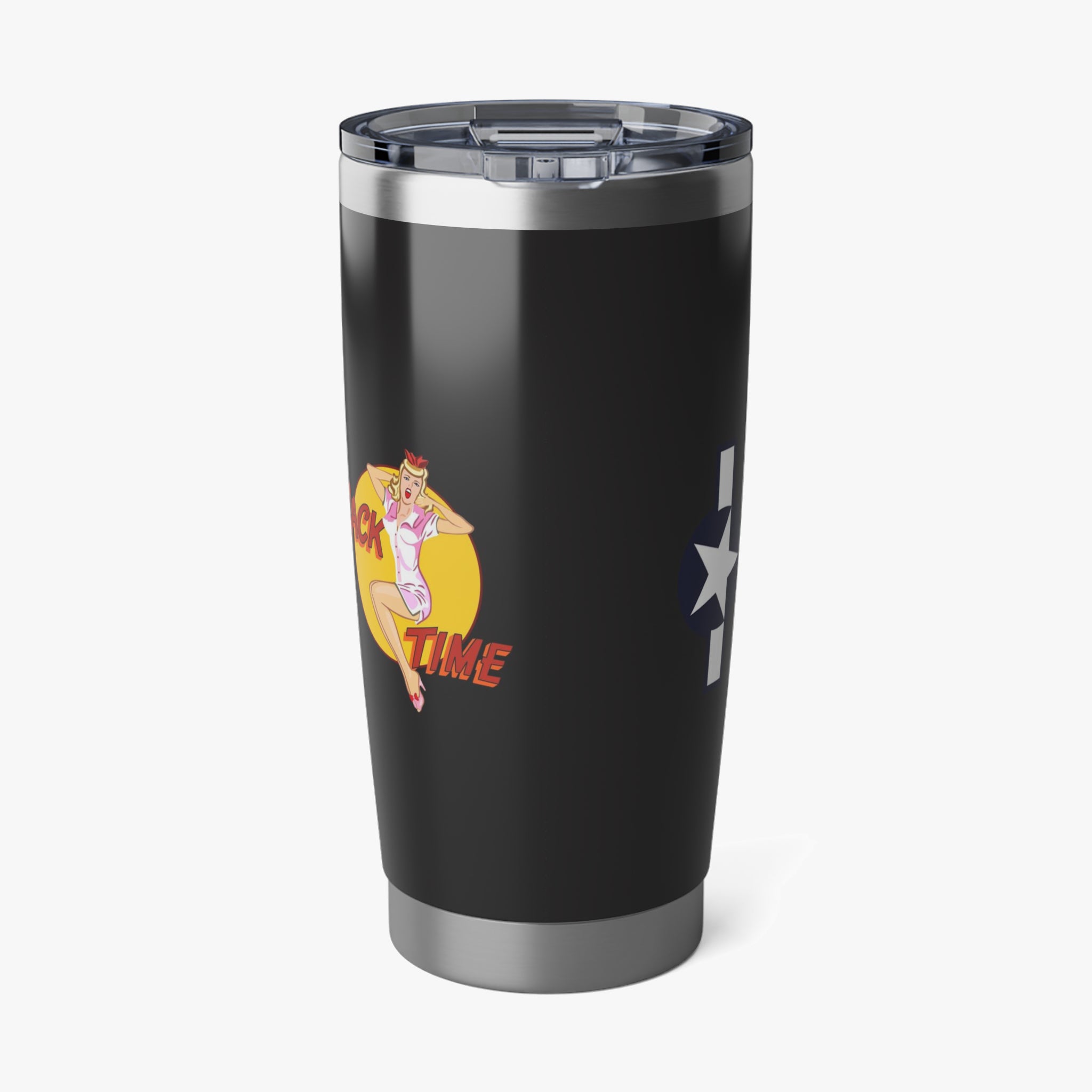 B-24 "Sack Time" Inspired 20oz (590ml) Stainless Steel Tumbler - I Love a Hangar