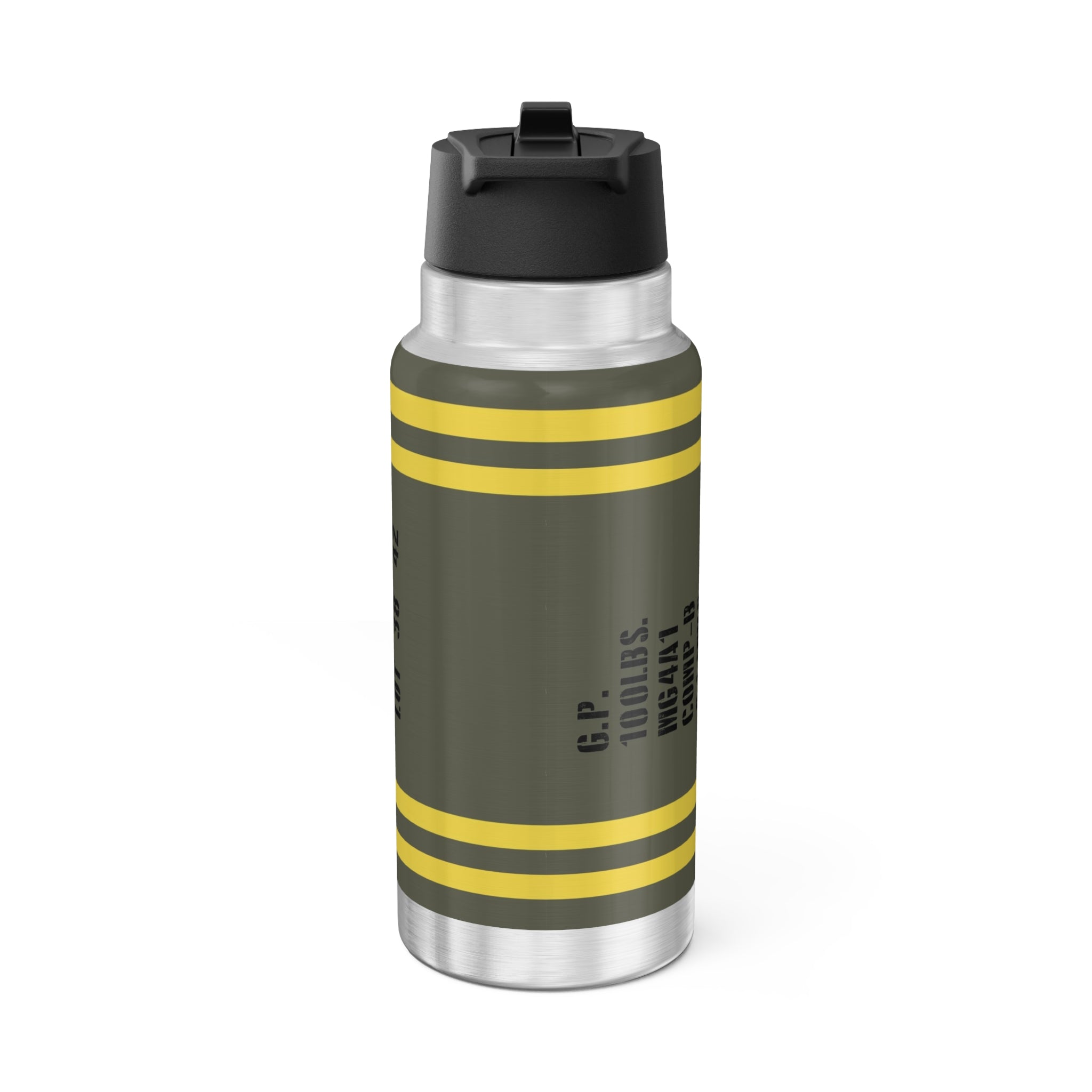 General Purpose WWII 100lbs Bomb Tumbler, 32oz (950ml) - I Love a Hangar