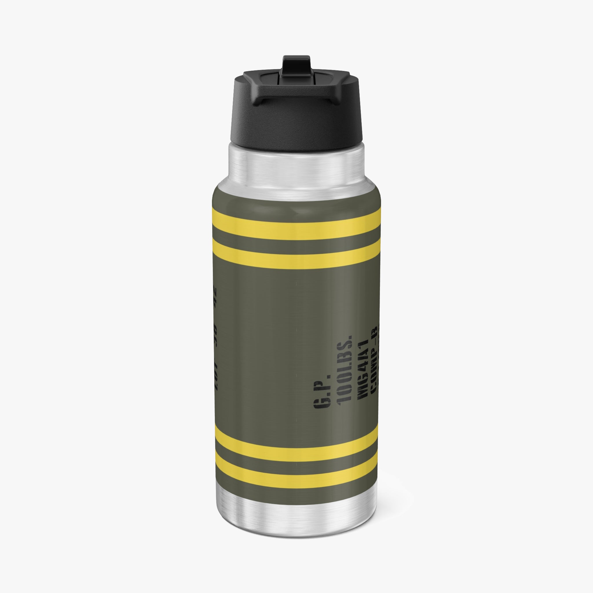 General Purpose WWII 100lbs Bomb Tumbler, 32oz (950ml) - I Love a Hangar