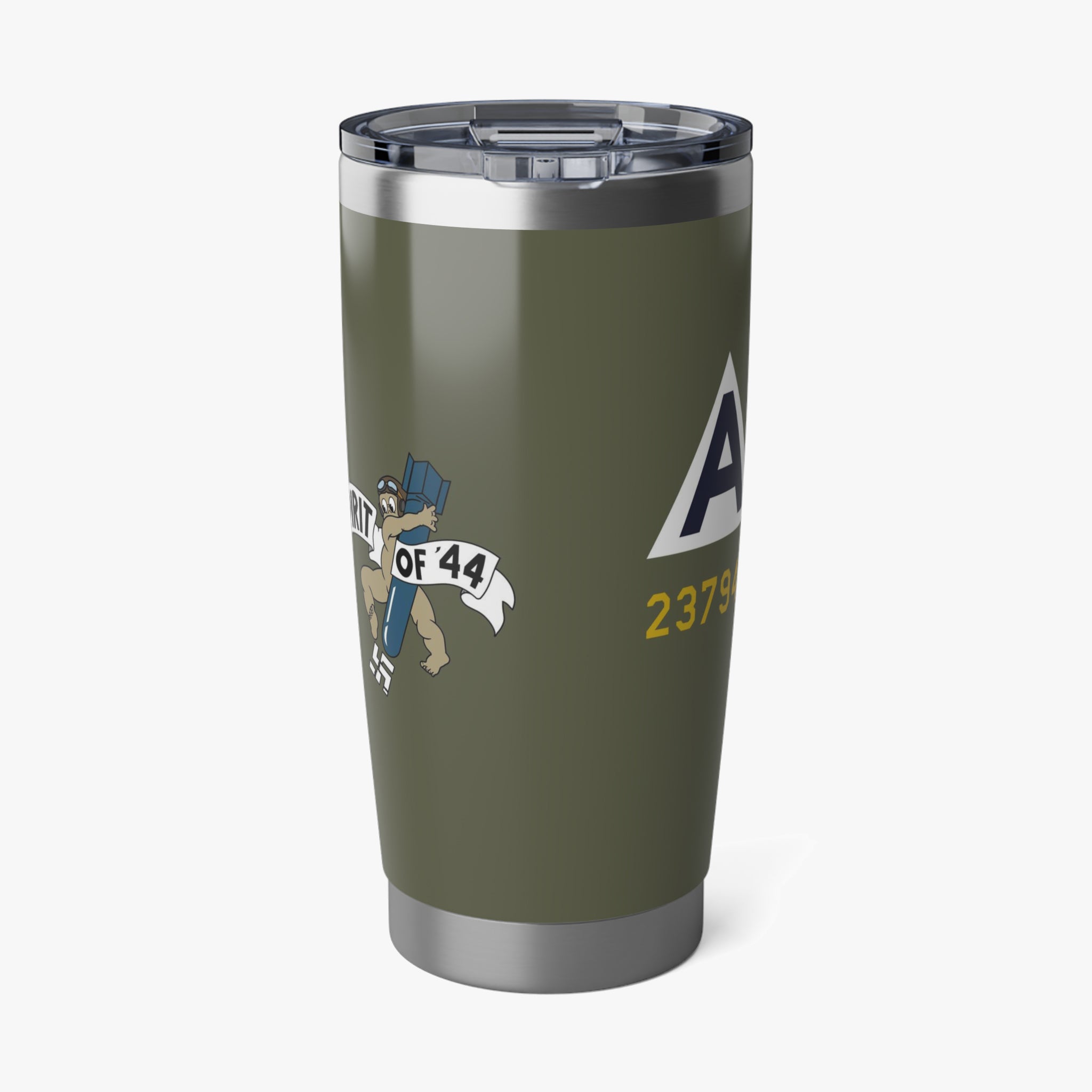 B-17 "Spirit of '44" Inspired 20oz (590ml) Stainless Steel Tumbler - I Love a Hangar