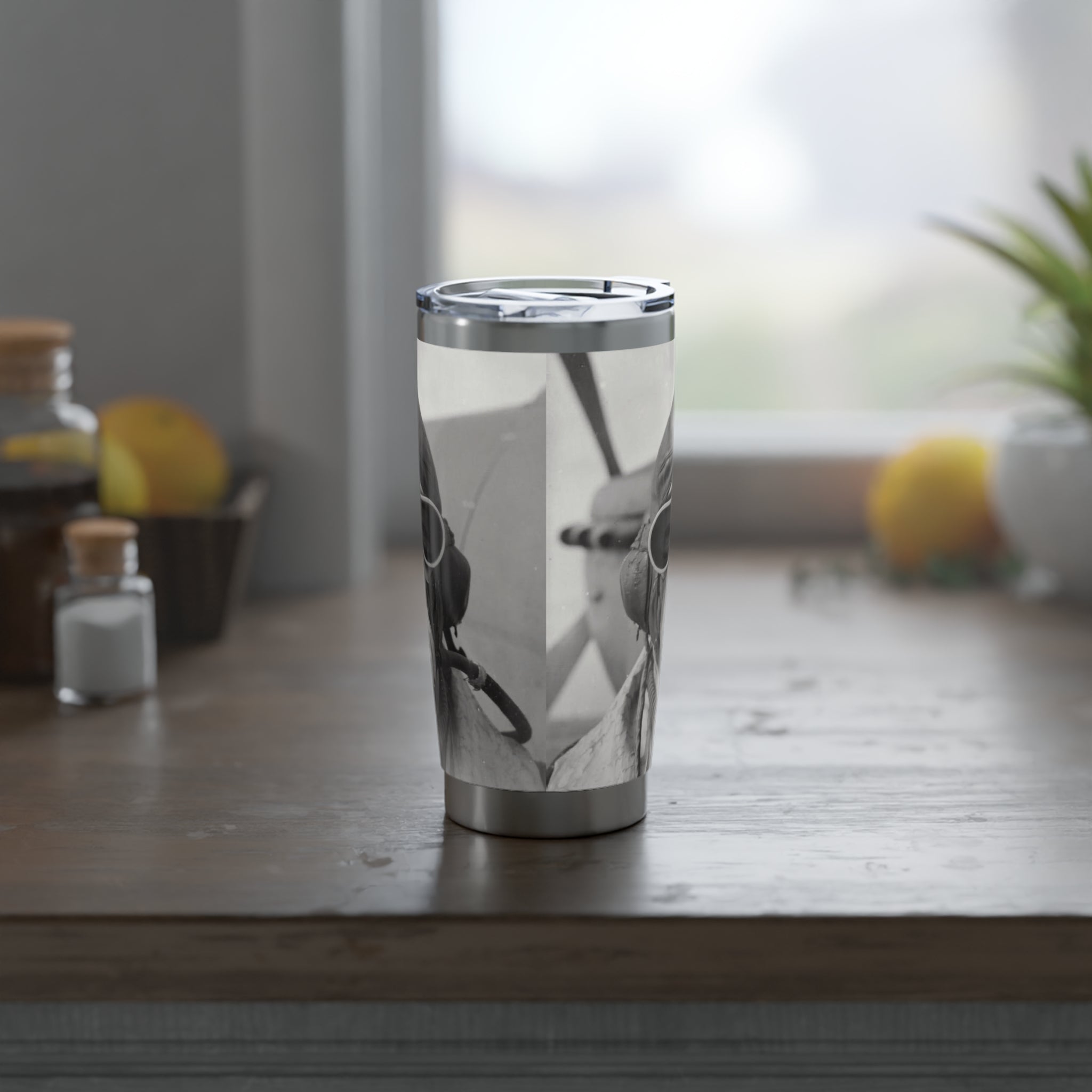 WWII Fighter Pilot 20oz (590ml) Stainless Steel Tumbler - I Love a Hangar