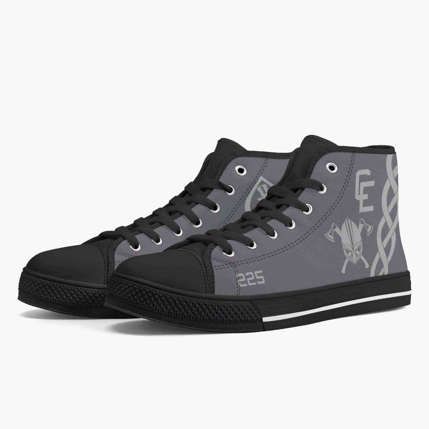 VMFA-225 "Vikings" High Top Canvas Shoes - I Love a Hangar