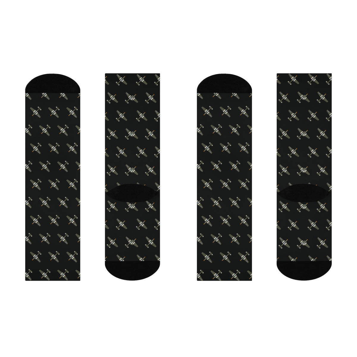 P-51 Mustang Cushioned Crew Socks