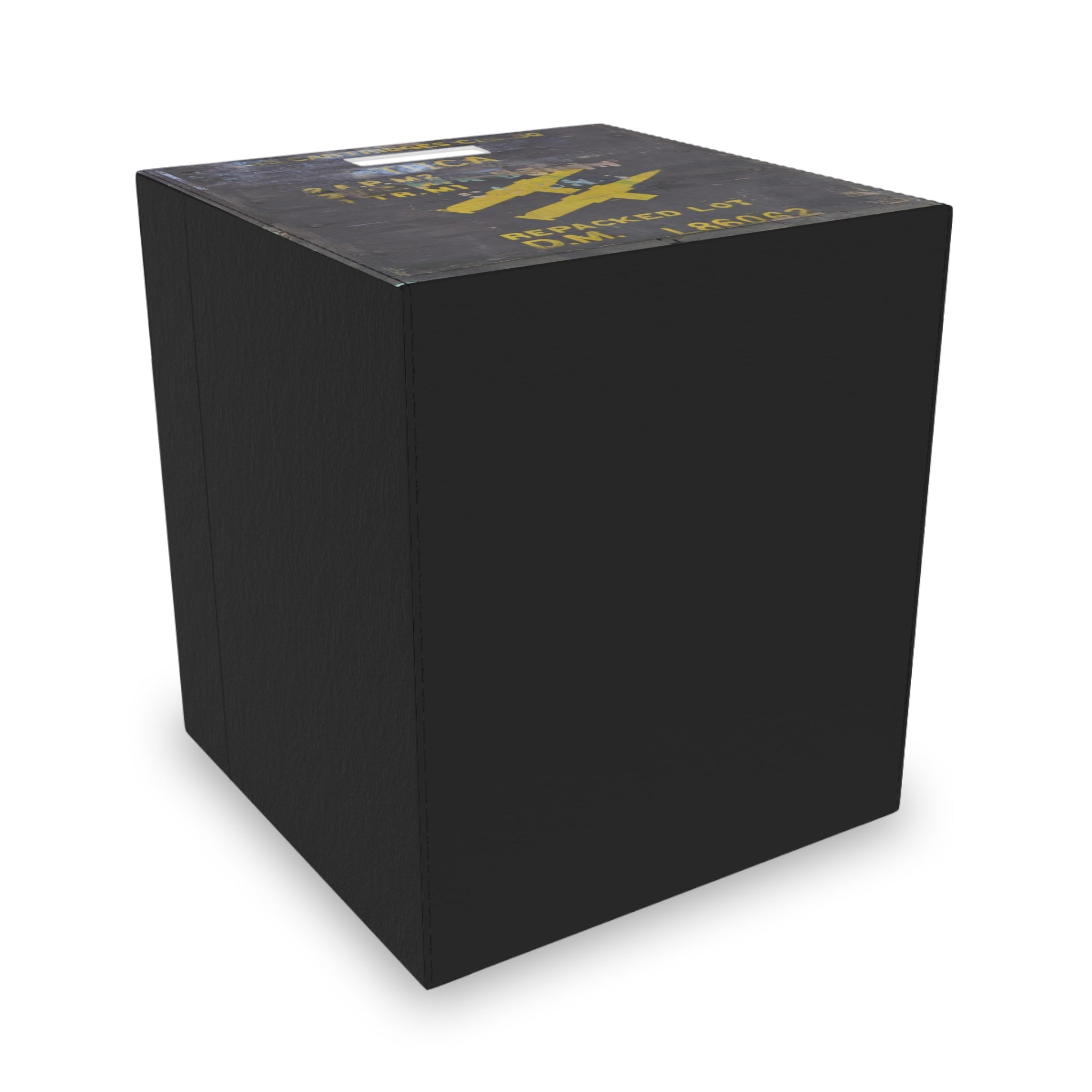 Vintage Style Ammo Crate Felt Storage Box - I Love a Hangar