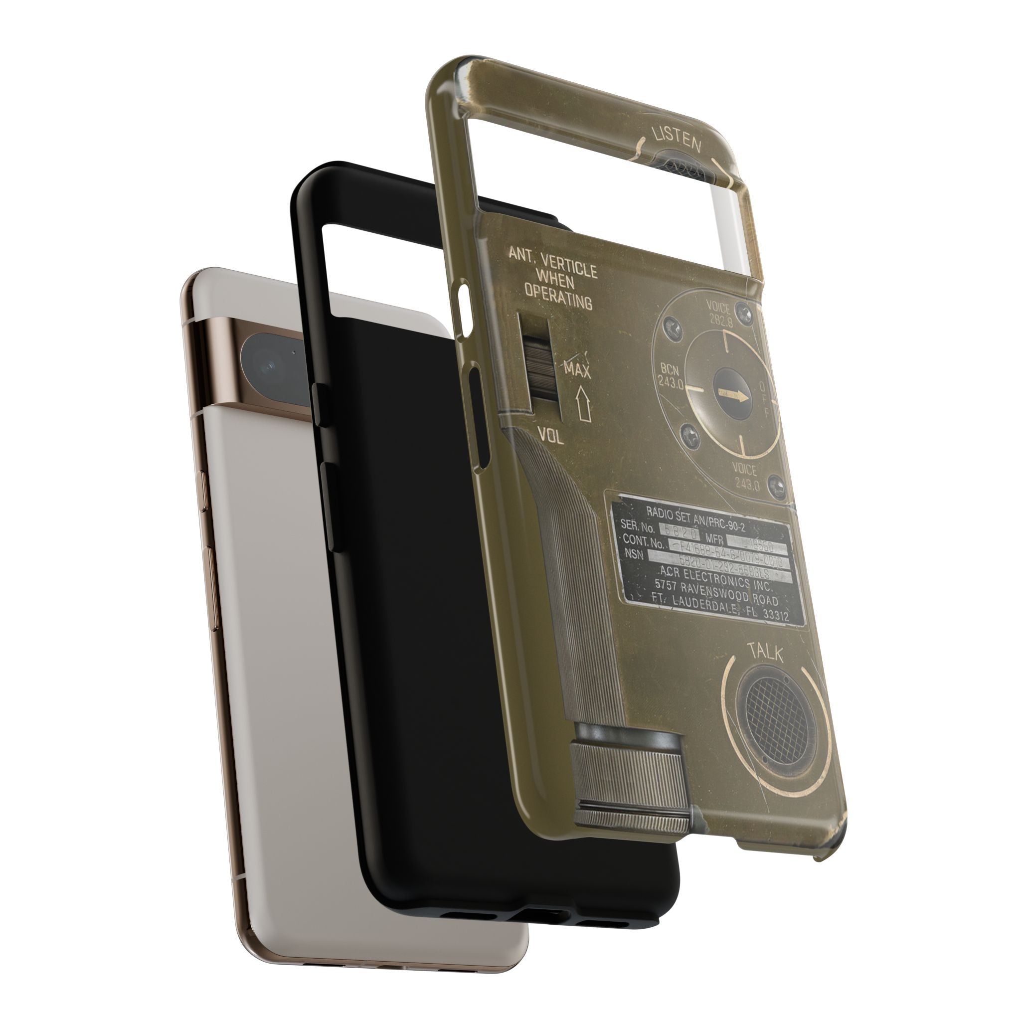 PRC-90 Tough Phone Cases for Google Pixel