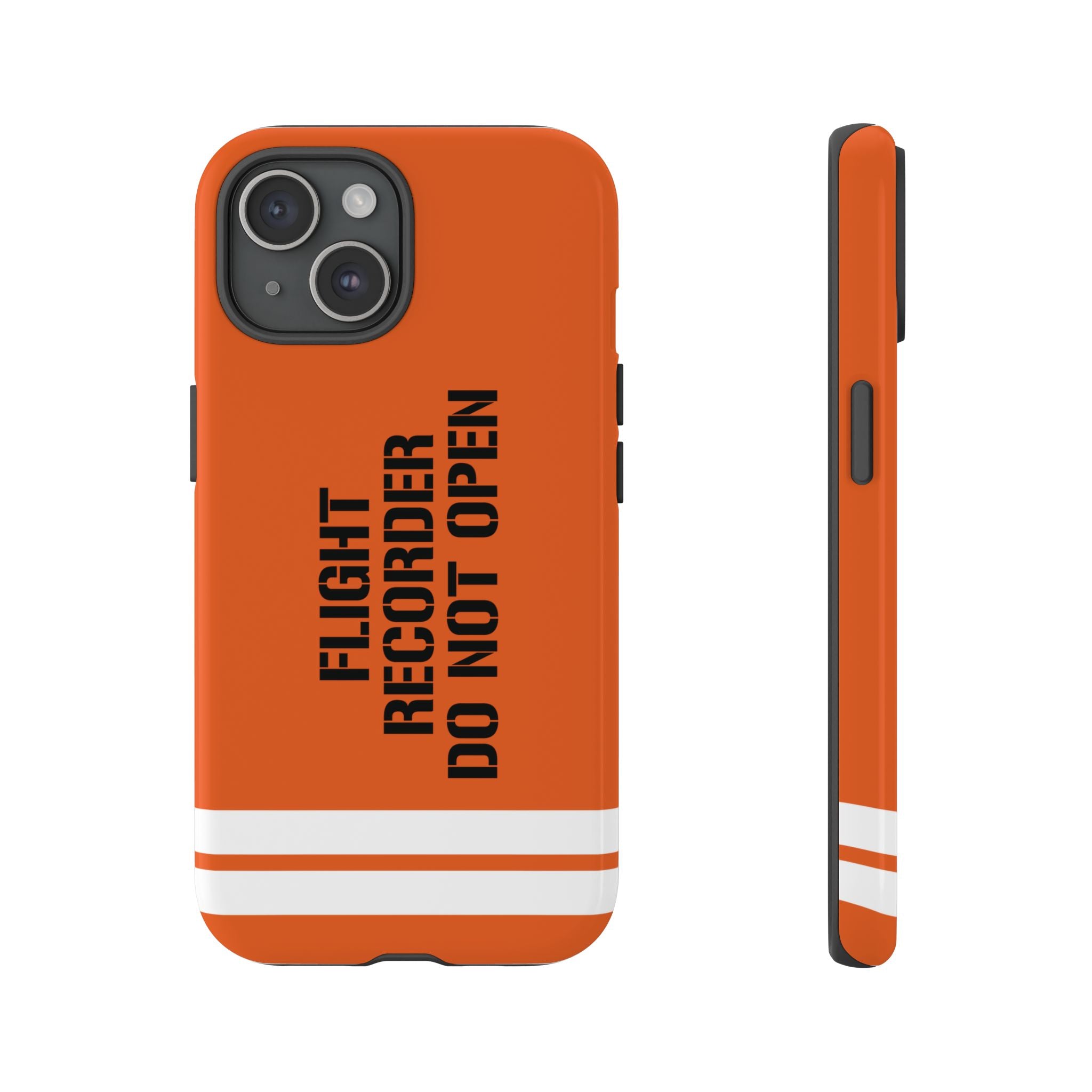 Flight Data Recorder Style Tough Phone Cases for iPhone