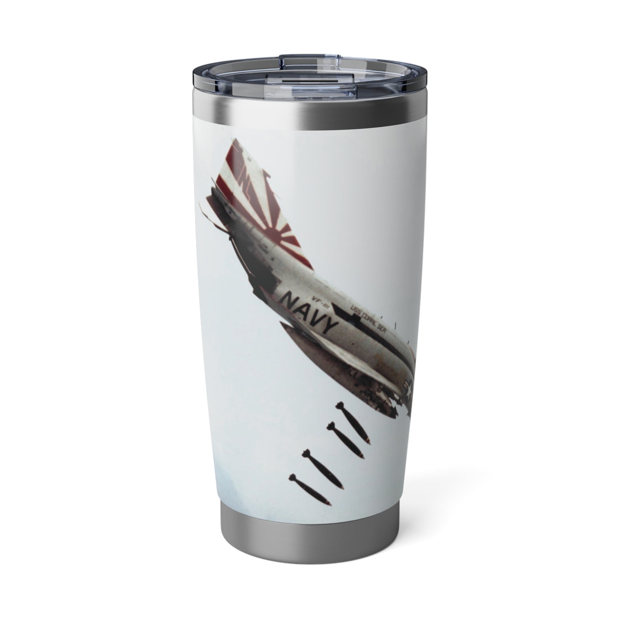 F-4B Phantom 20oz (590ml) Stainless Steel Tumbler - I Love a Hangar