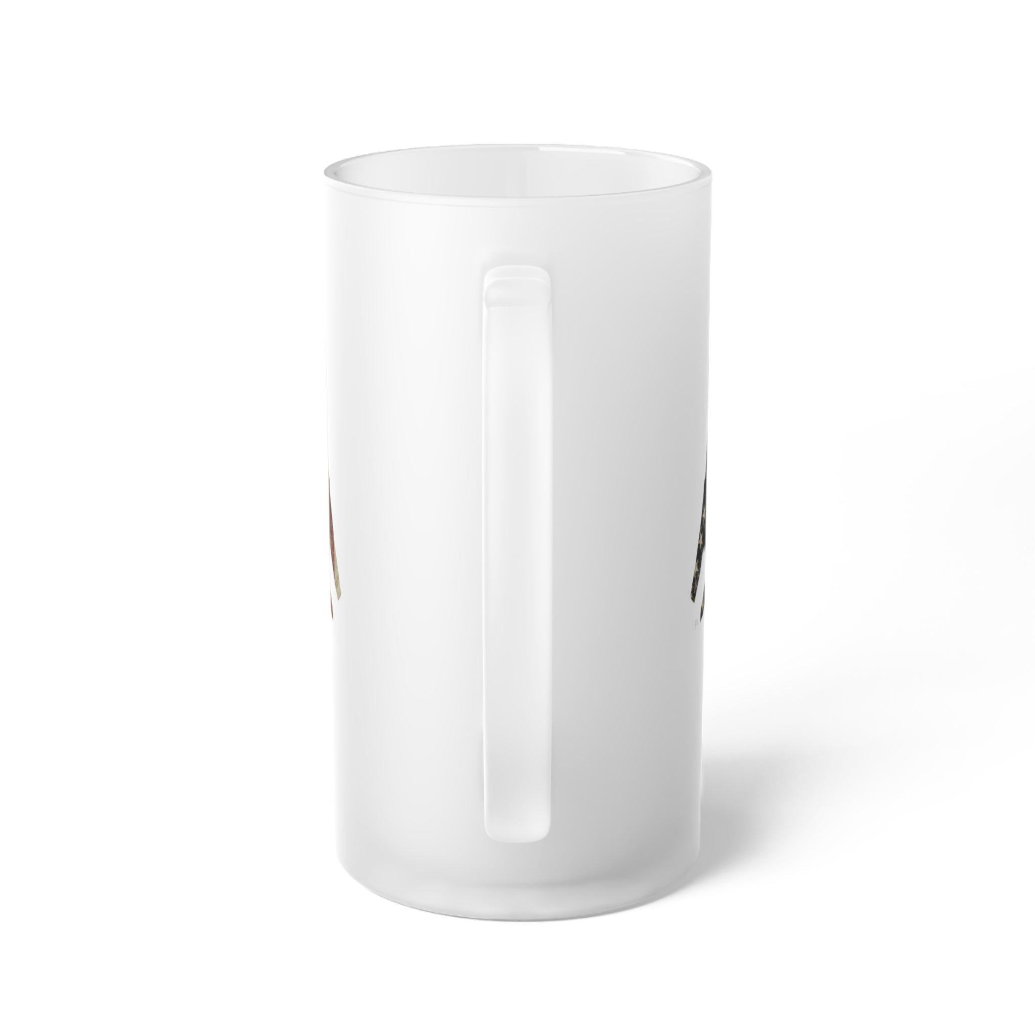 B-1 Lancer Frosted Glass 16oz (473ml) Beer Mug - I Love a Hangar