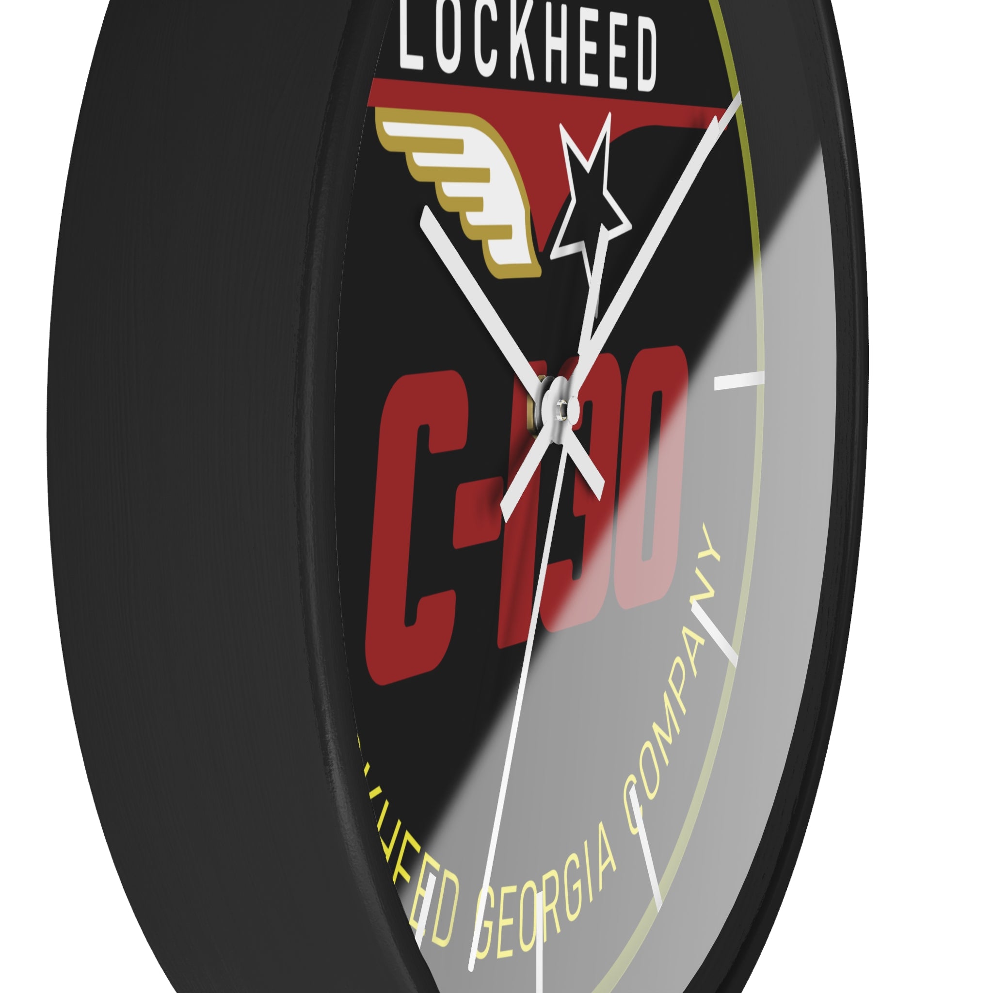 C-130 Yoke Cap Wall Clock - I Love a Hangar