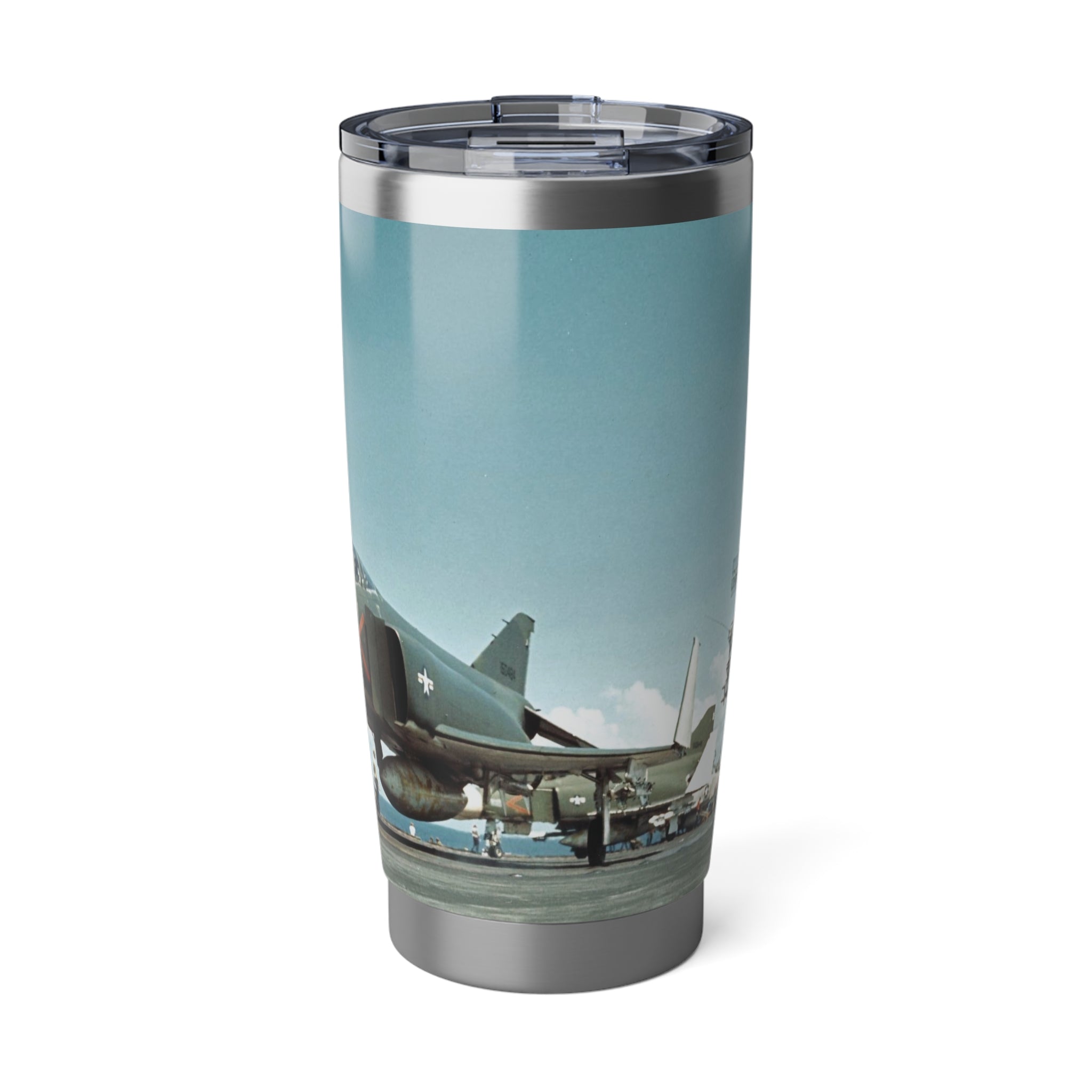 F-4G Phantom 20oz (590ml) Stainless Steel Tumbler - I Love a Hangar