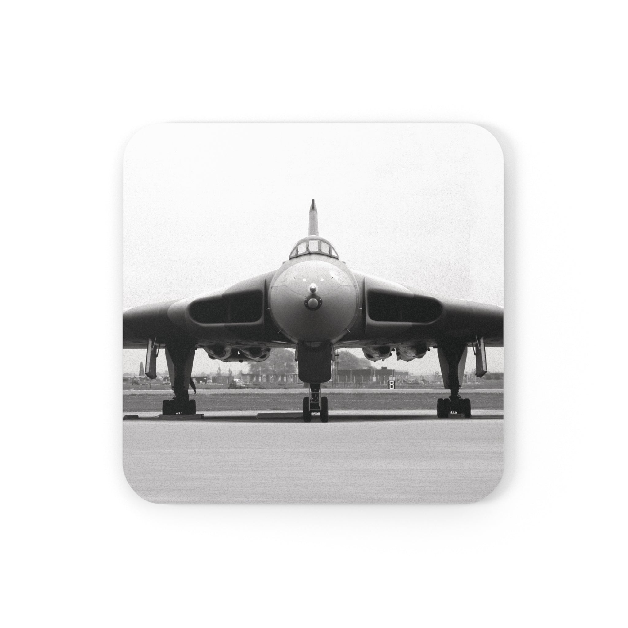 Vulcan Cork Back Coaster - I Love a Hangar