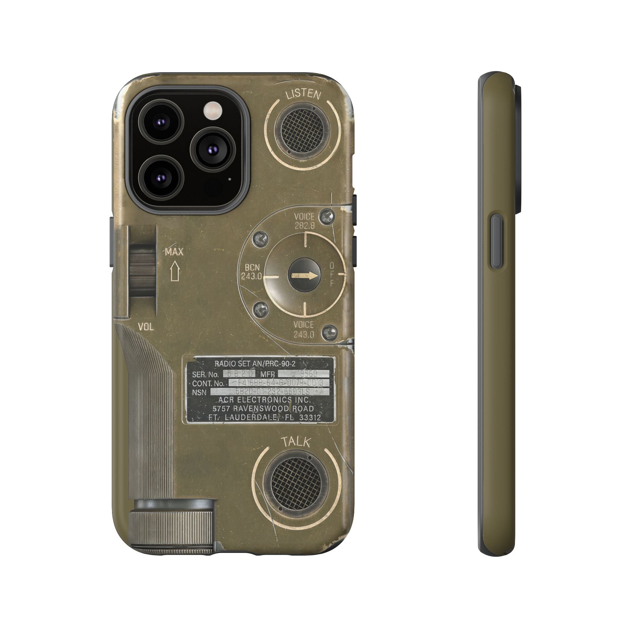PRC-90 Tough Phone Cases for iPhone - I Love a Hangar