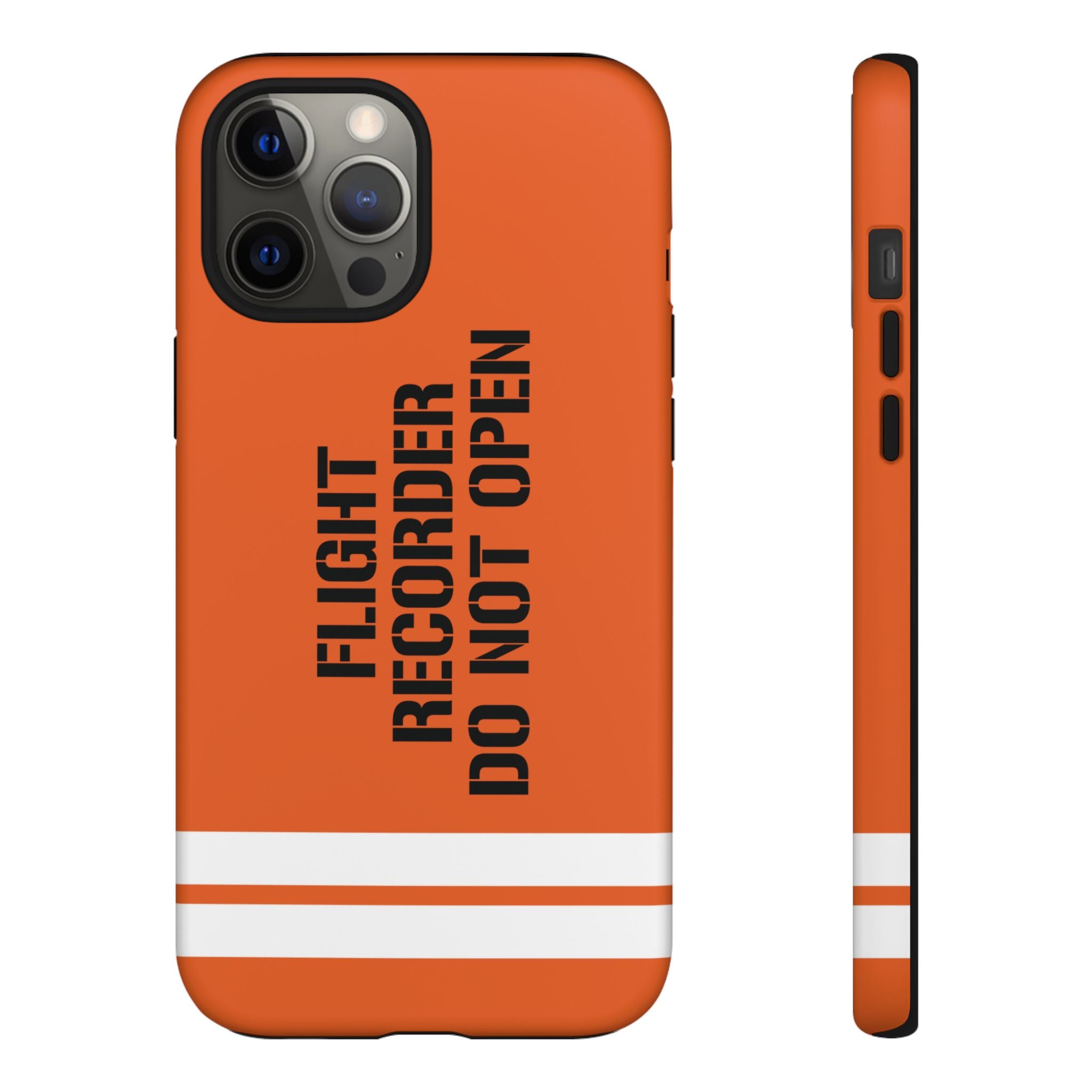 Flight Data Recorder Style Tough Phone Cases for iPhone