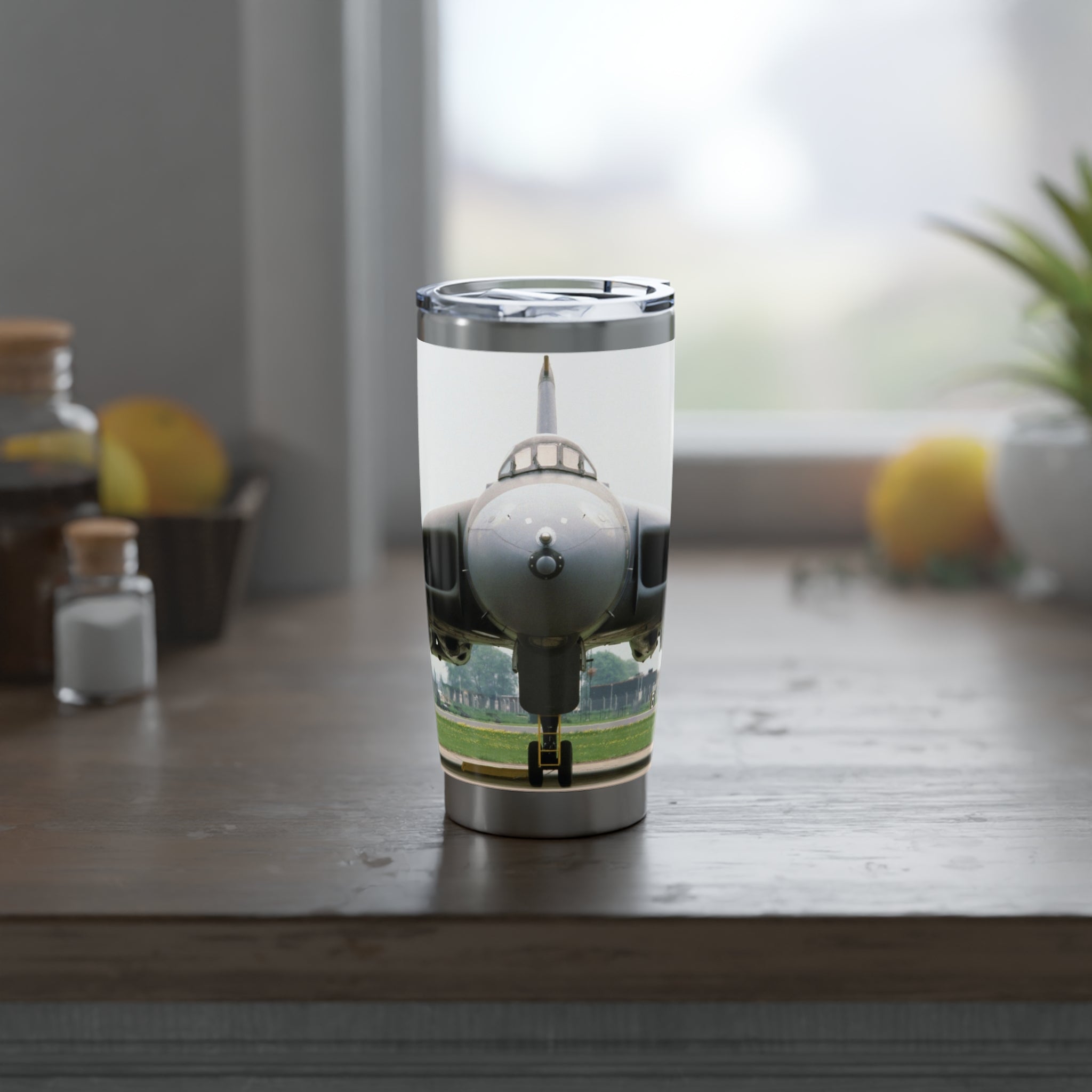 Vulcan Bomber 20oz (590ml) Stainless Steel Tumbler - I Love a Hangar