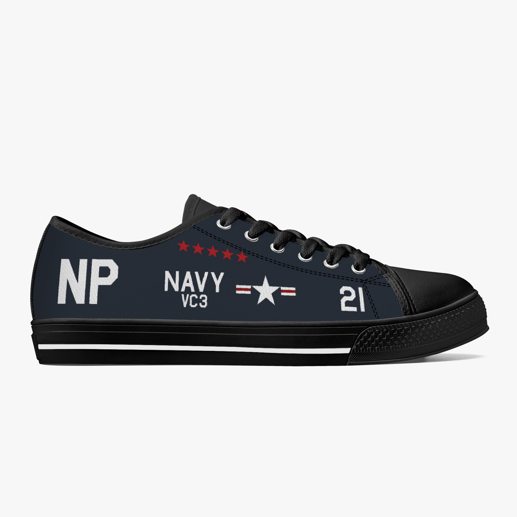 F4U Corsair "NP21" Low Top Canvas Shoes - I Love a Hangar